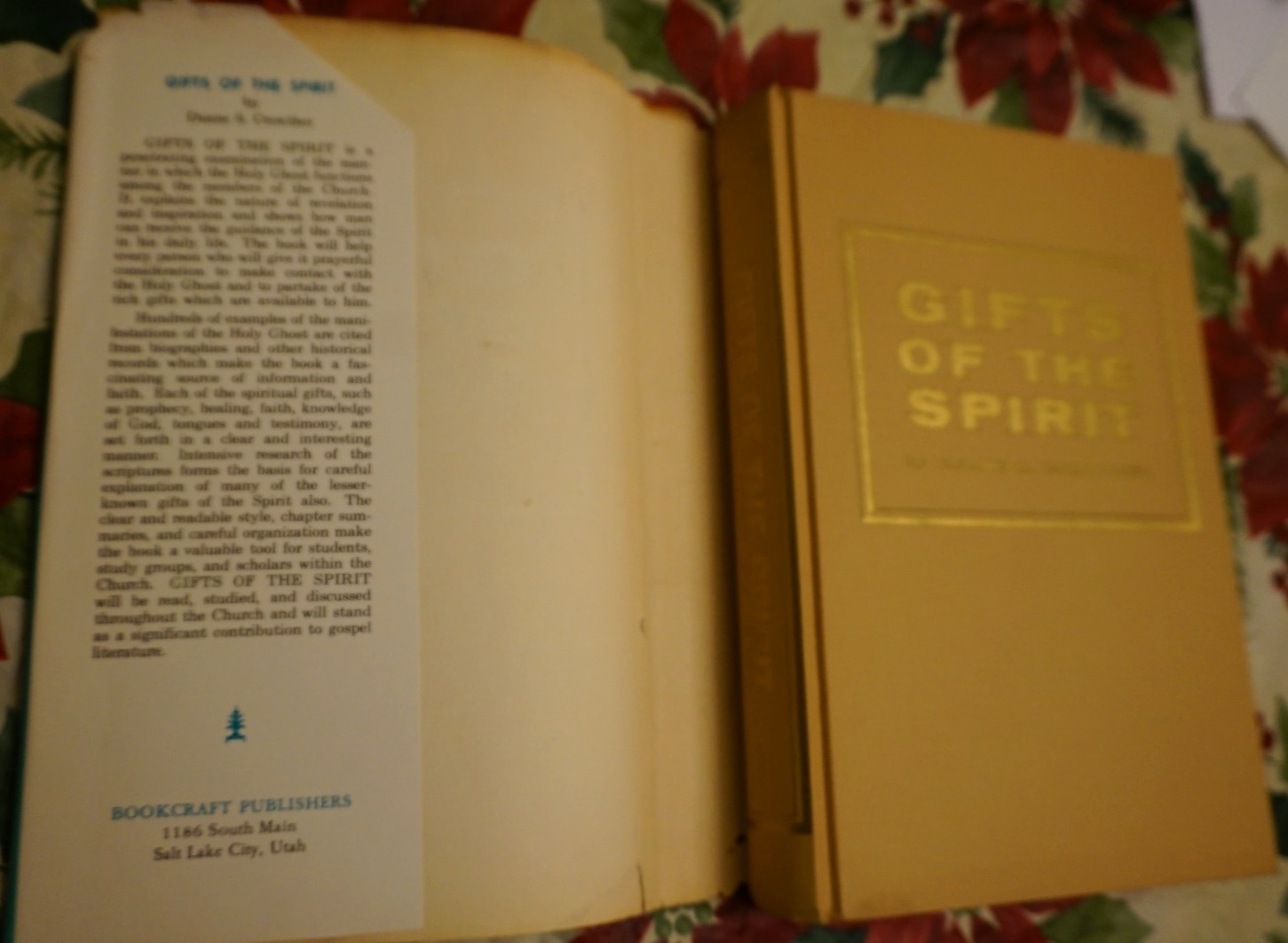 Gifts of the Spirit by Duane S. Crowther, 352 page HCDJ By Bookcraft 1970