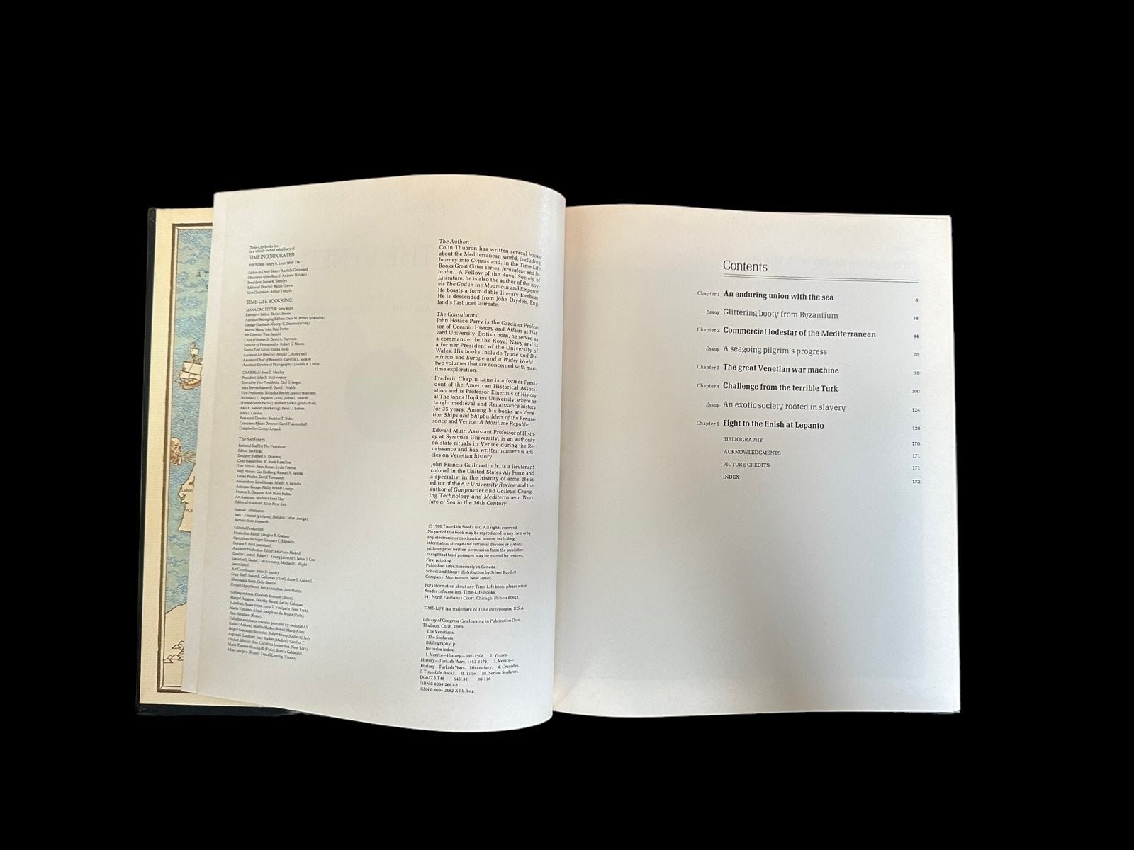 Vintage 1978 Time Life The Venetians Hardcover History Book 176 Pages VG