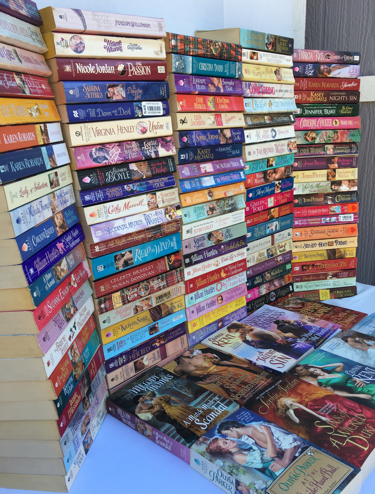 Random Pick Lot Of 10 Historical Romance Paperback Books Author Mix