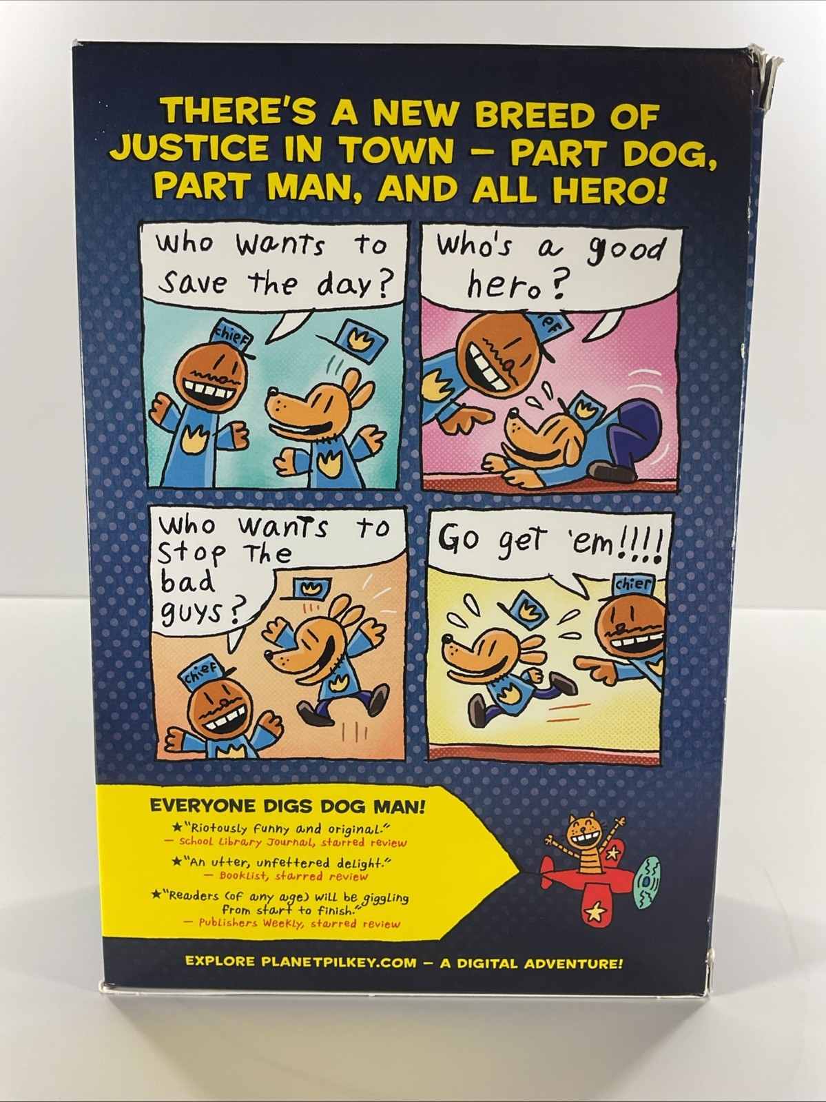 Dog Man The Epic Collection Graphic Novels Lot of 3 Box Set HC by Dav Pilkey