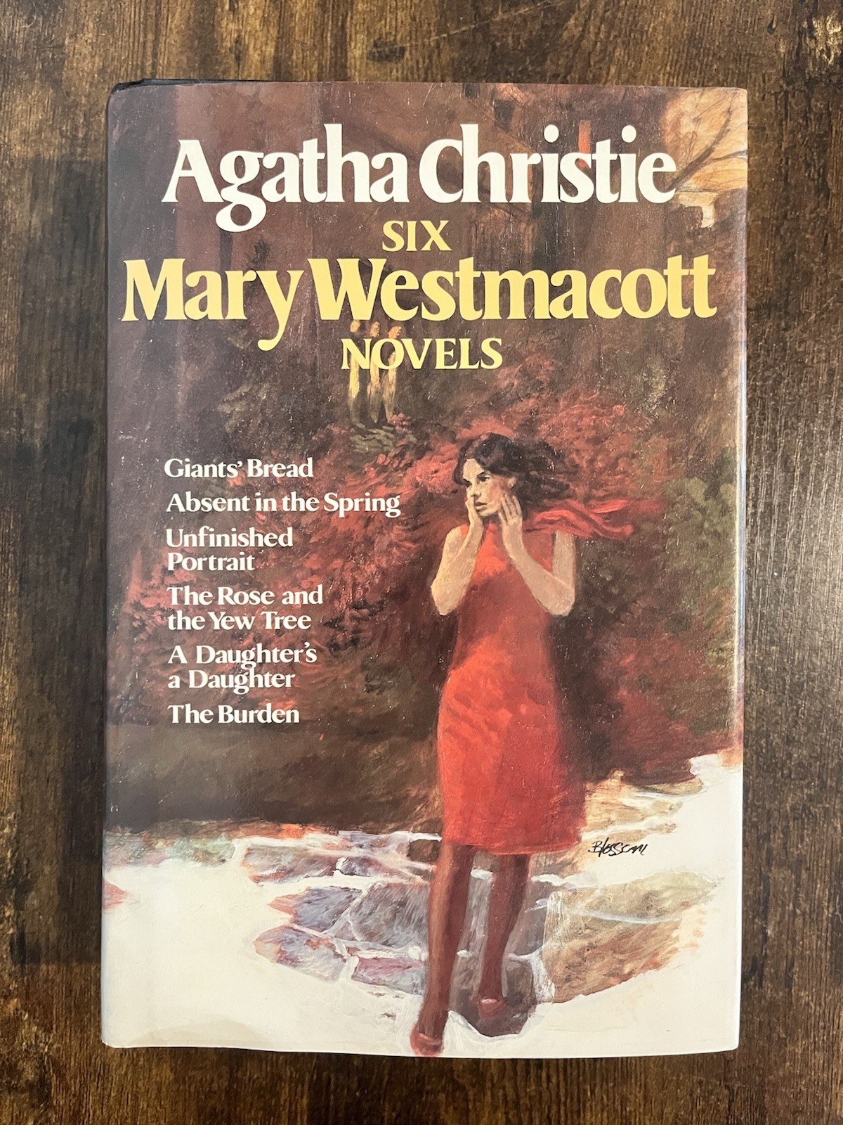 Agatha Christie Mary Westmacott 6 Novels HCDJ Avenel 1986