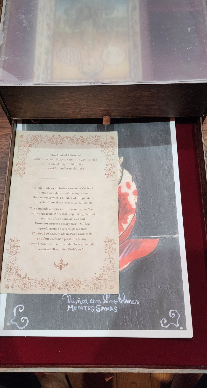 Guillermo Del Toro Cabinet Of Curiosities Limited Edition #982 Of 1000 NEW