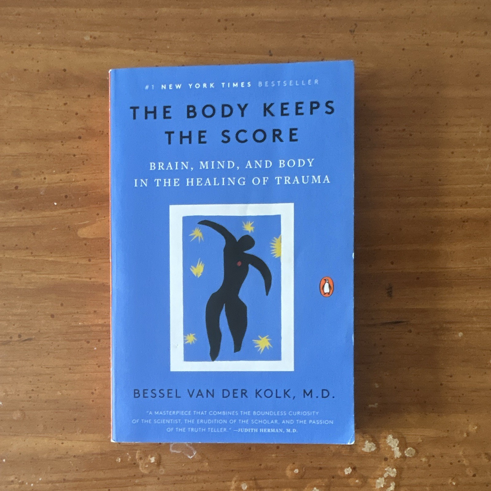 The Body Keeps the Score Bessel van der Kolk Paperback Penguin English Trauma