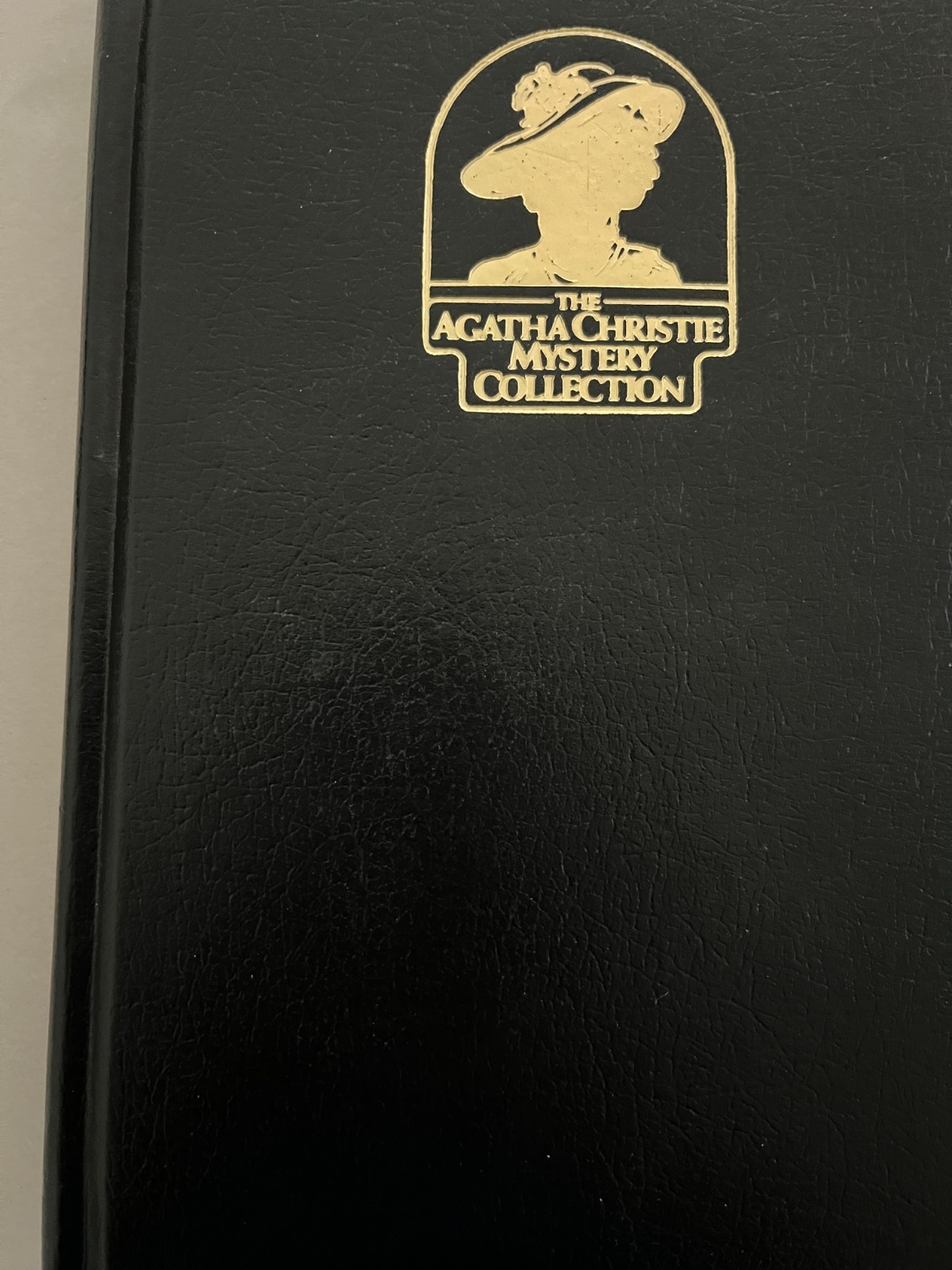 AGATHA CHRISTIE Lot of 11 Mystery Collection Hardcover Leatherette Books BANTAM