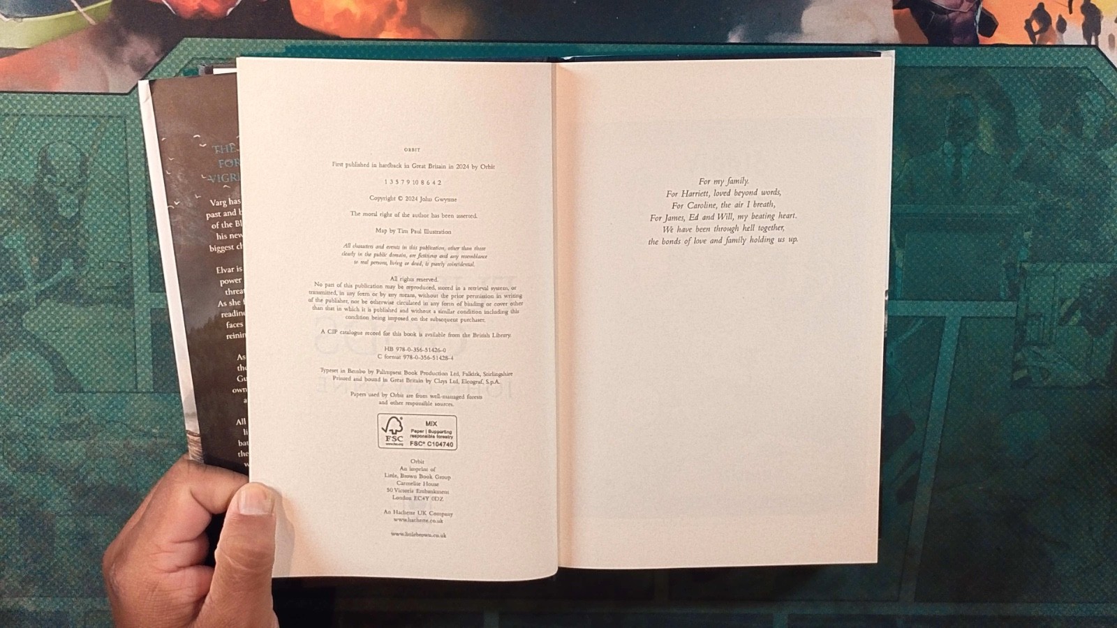 The Bloodsworn Trilogy (Shadow/Hunger) (Fury of the Gods SIGNED) Gwynne HC