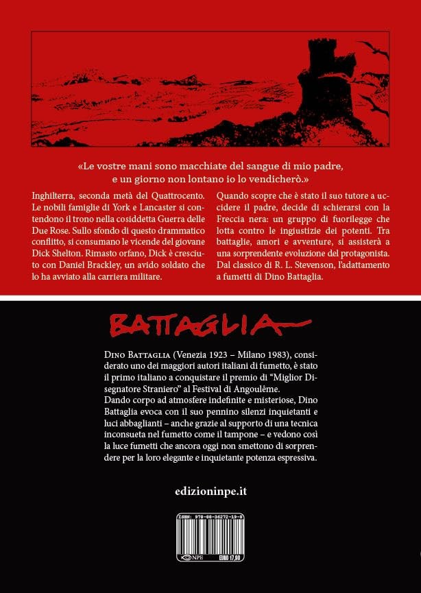 Danilo Forina Dino Battaglia La freccia nera (Hardback)
