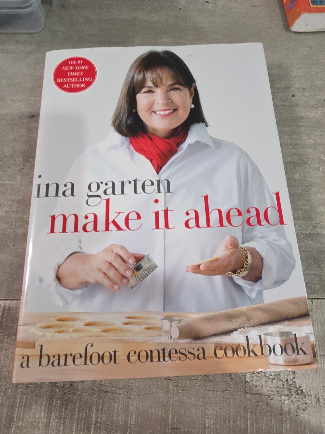 Make It Ahead: A Barefoot Contessa Cookbook Hardcover 272 Pages Great Recipes