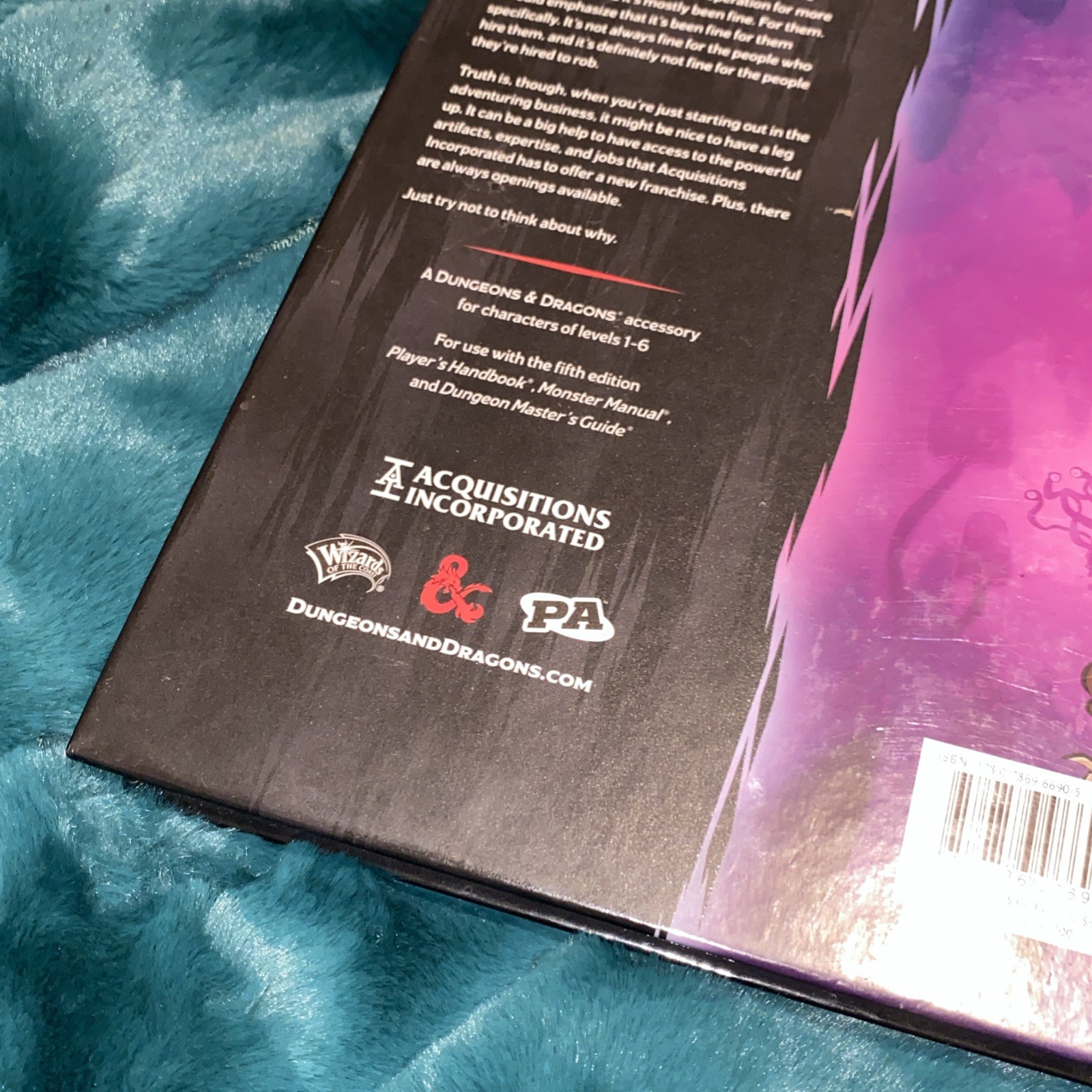 Dungeons and Dragons Acquisitions Incorporated 2019 1ST PRINTING