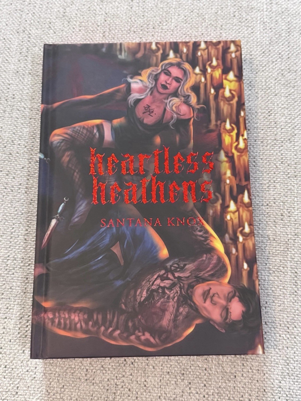 Dark & Disturbed Santana Knox Heartless Heathens Special Edition Hardcover New
