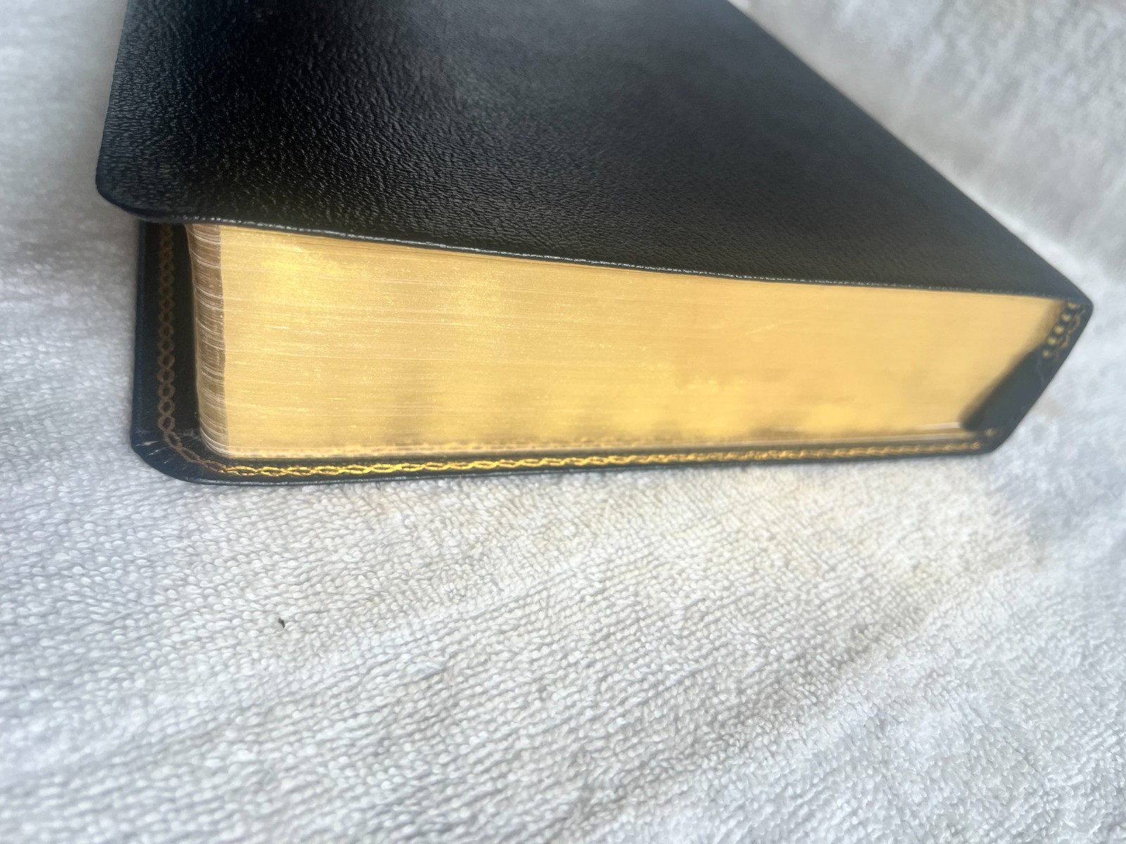 2005 THE REFORMATION STUDY BIBLE ESV BLACK GENUINE LEATHER LIGONIER MINISTRIES