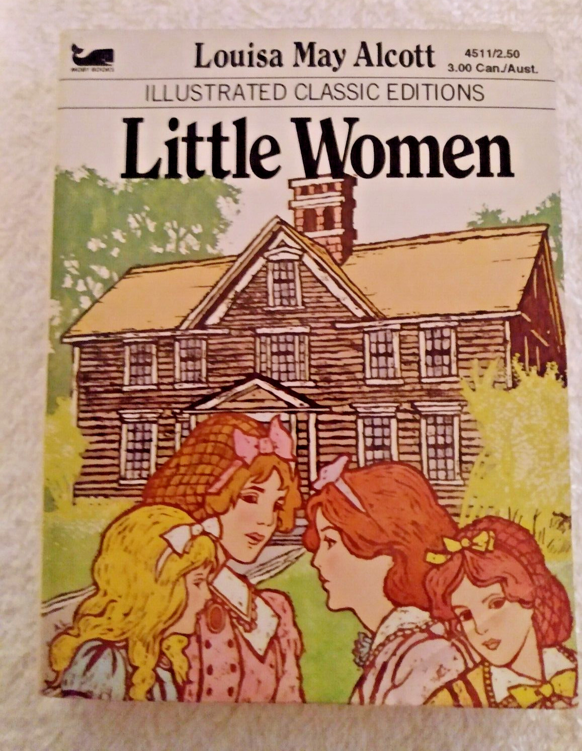 Lot of 4 Vintage Mini Classic Editions Illustrated Paperback Books