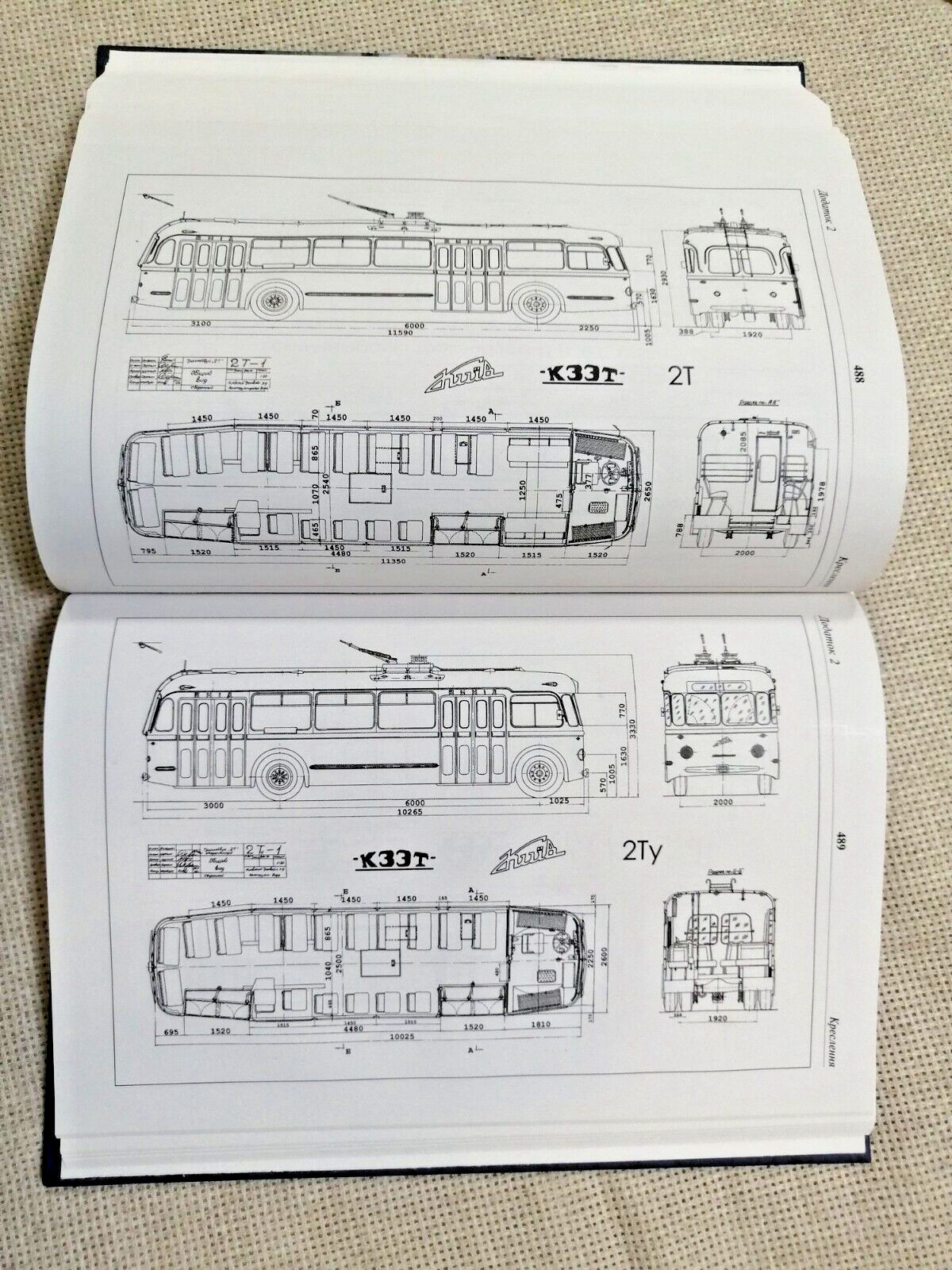 ✅ History of Trolleybus Transport in Kyiv / Big Album 608 pages / Ukraine, 2009