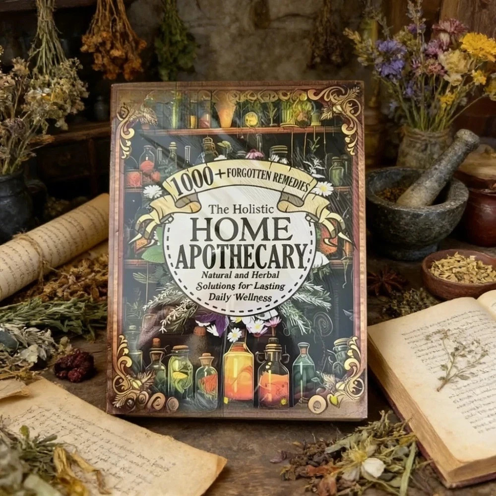 Share Share The Holistic Home Apothecary 1000+ Forgotten Remedies_book