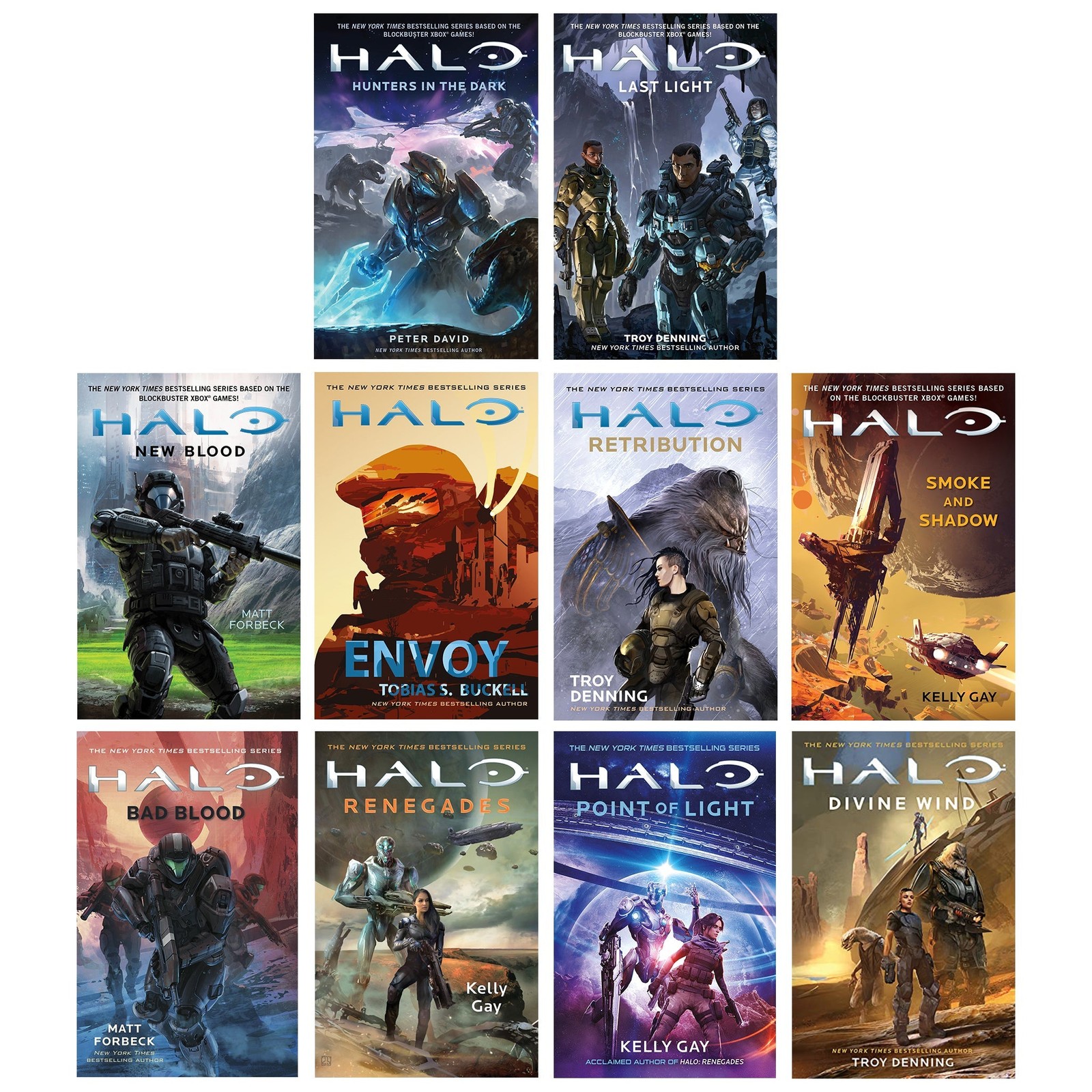Halo Collection 10 Books Set – Fiction – Paperback