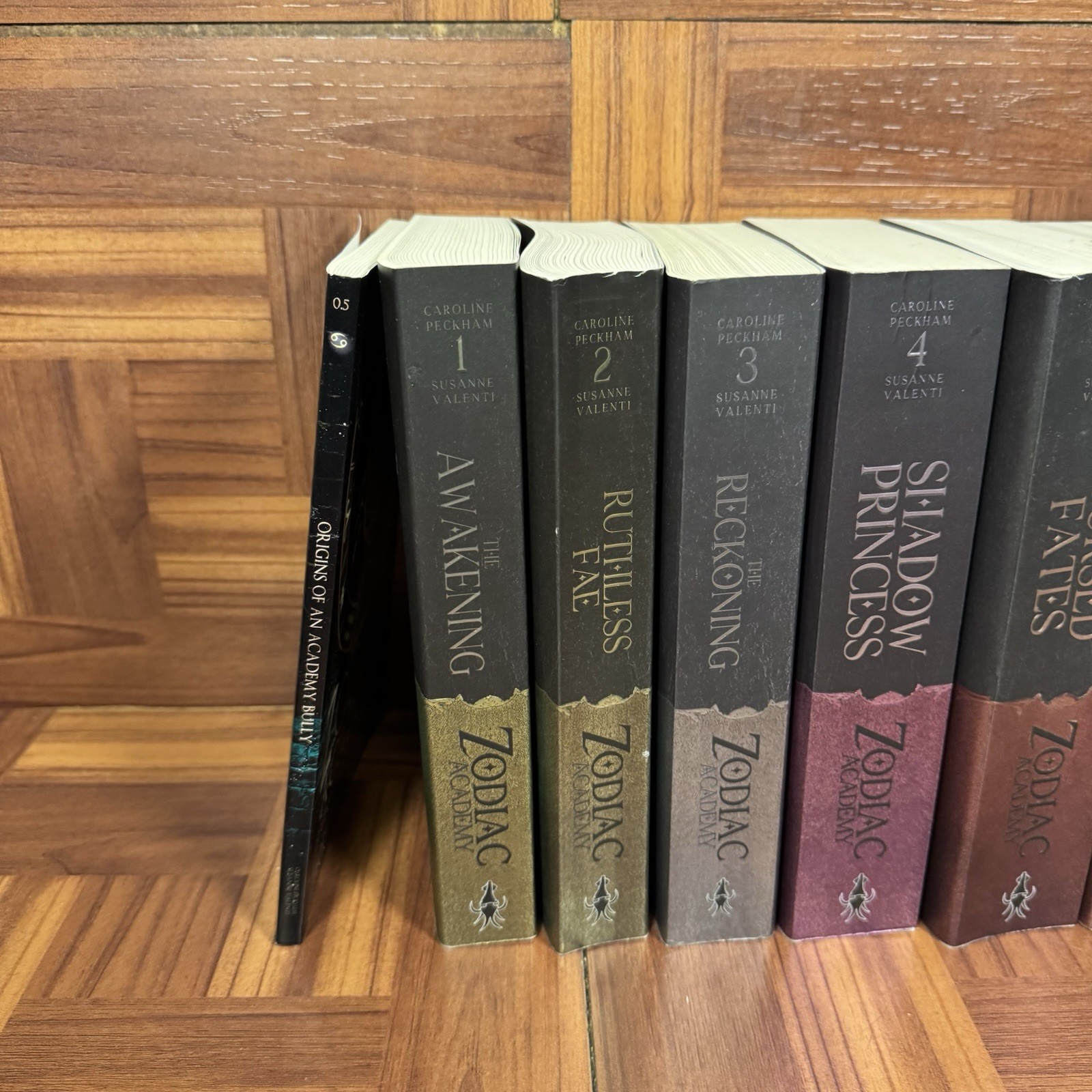 Set Of 10 Zodiac Academy Books 0.5-8.5