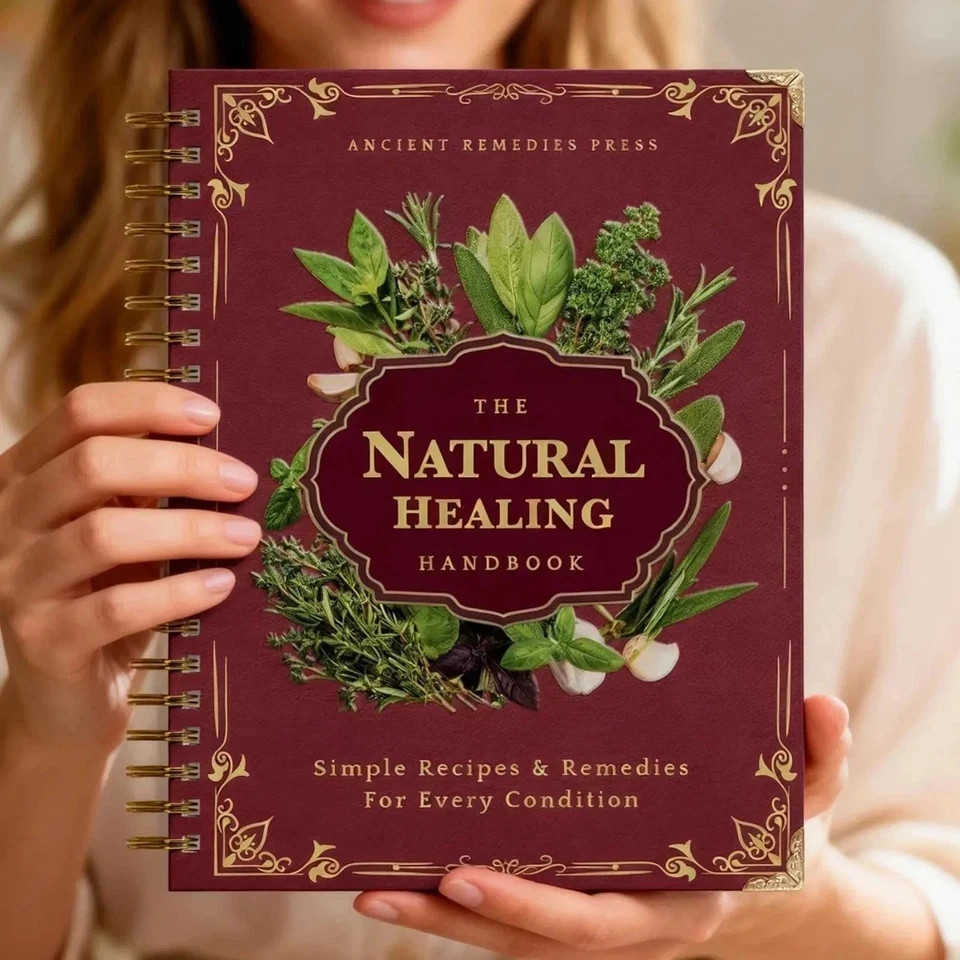 The Natural Healing Handbook Spiral Bound Guide For Herbal Remedies And NaturalT