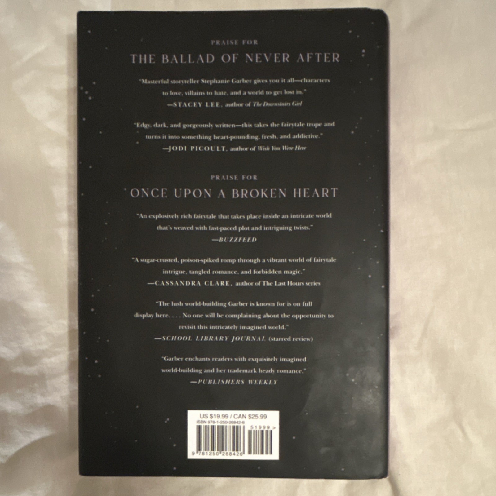 Flatiron Books Once Upon a Broken Heart Stephanie Garber Hardcover B&N Edition