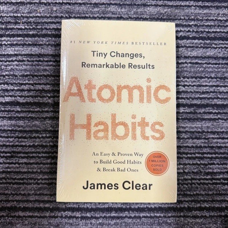 Atomic Habits James Clear Paperback Build Good Habits Break Bad Ones NEW