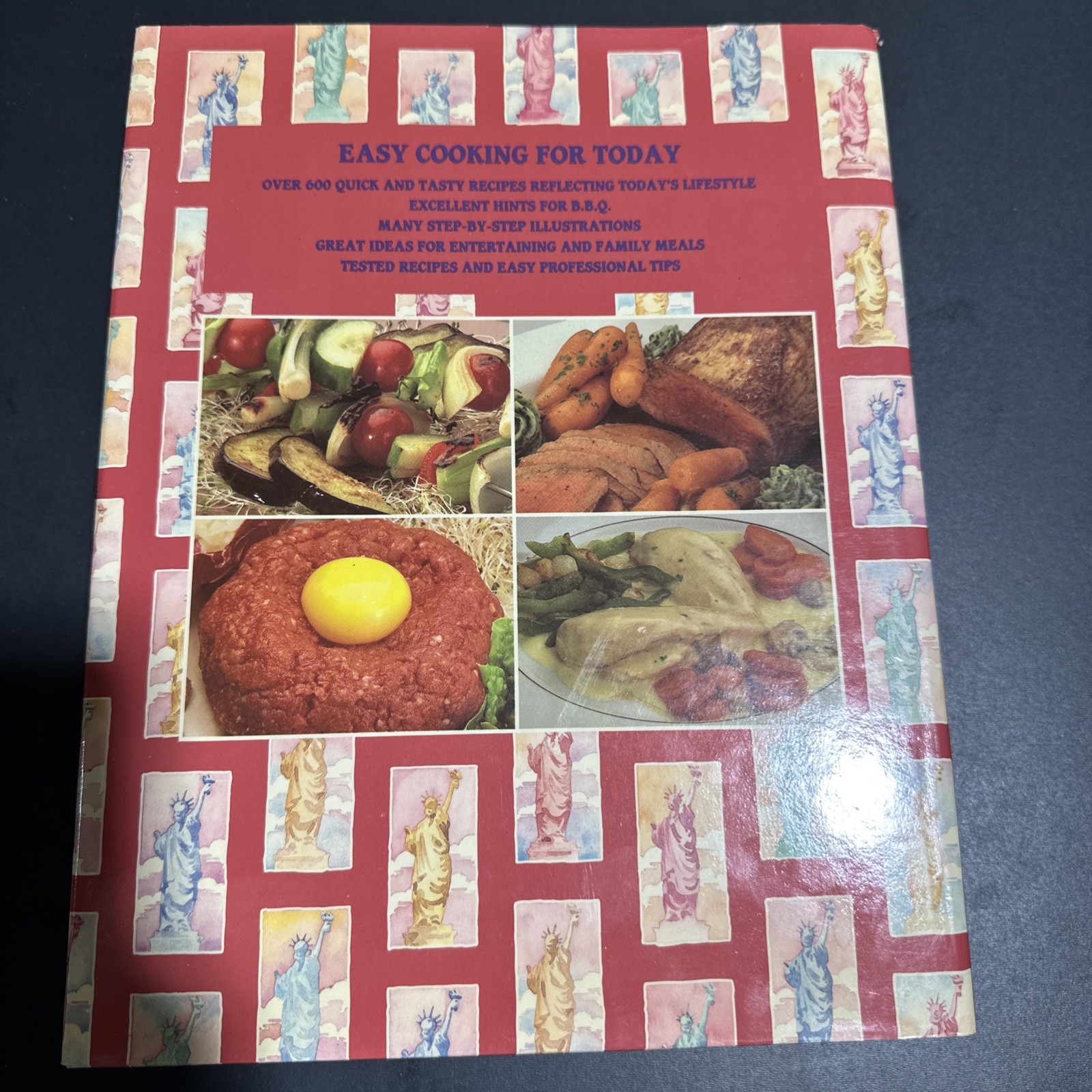 Vintage 1986 Easy American Cooking Today Cookbook Recipes Cook Book 608 Pages