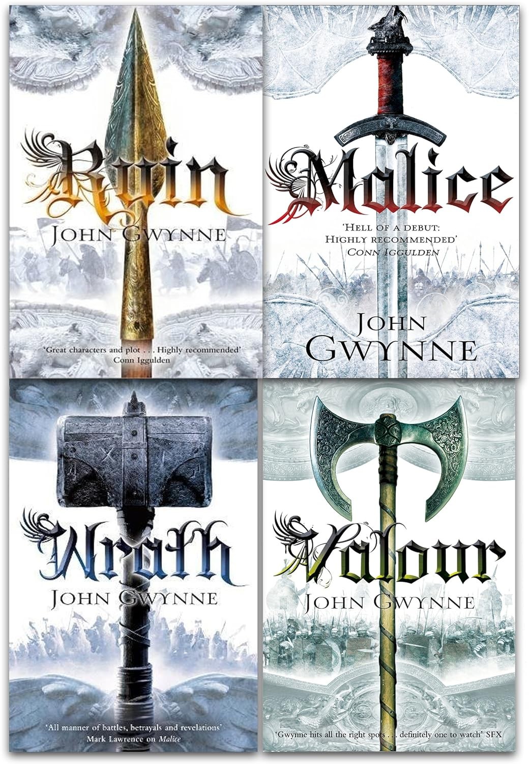 John Gwynne Faithful and the Fallen Collection 4 Books Set