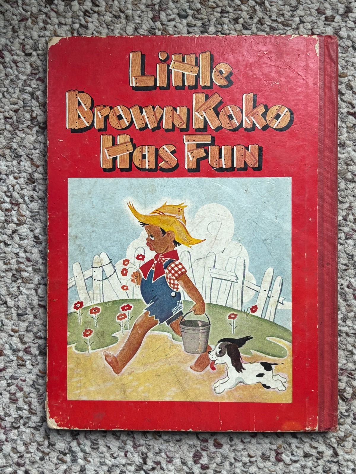 Little Brown Koko (1940) & Little Brown Koko Has Fun (1945) Hardcover Books