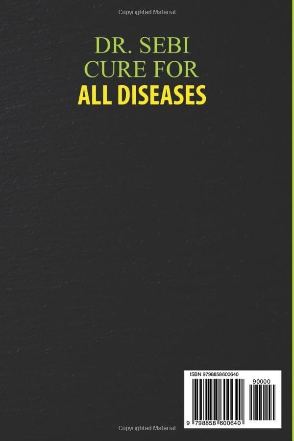 DR SEBI CURE FOR ALL DISEASES BRAND NEW EXPEDITED SHIPPING