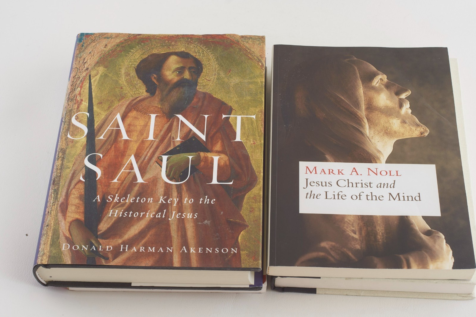 [Lot of 8] Bible Theology History Books N.T. Wright Pilate Sin Noll