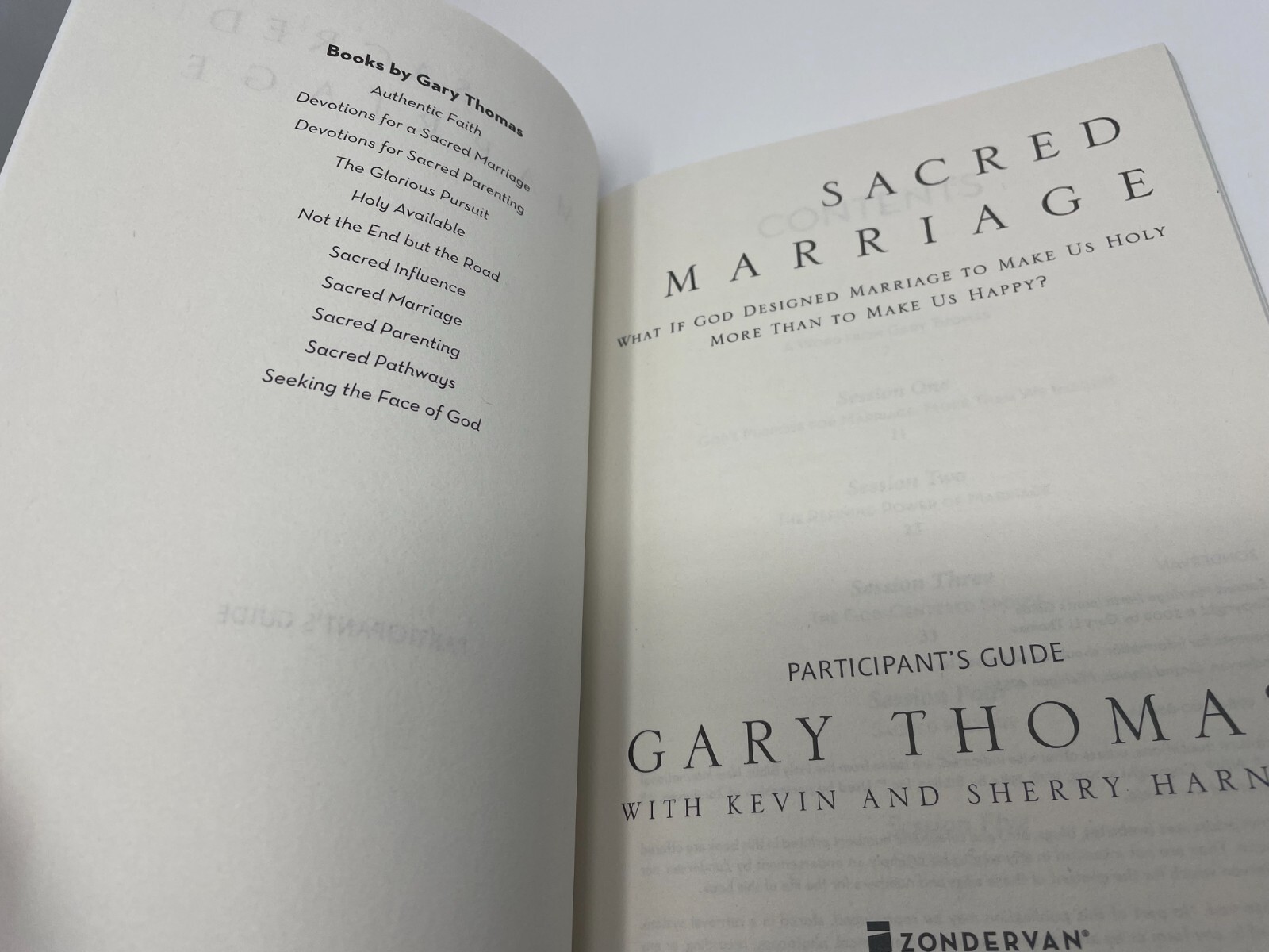 Sacred Marriage Participants Guide SC: What If God…, Thomas Gary