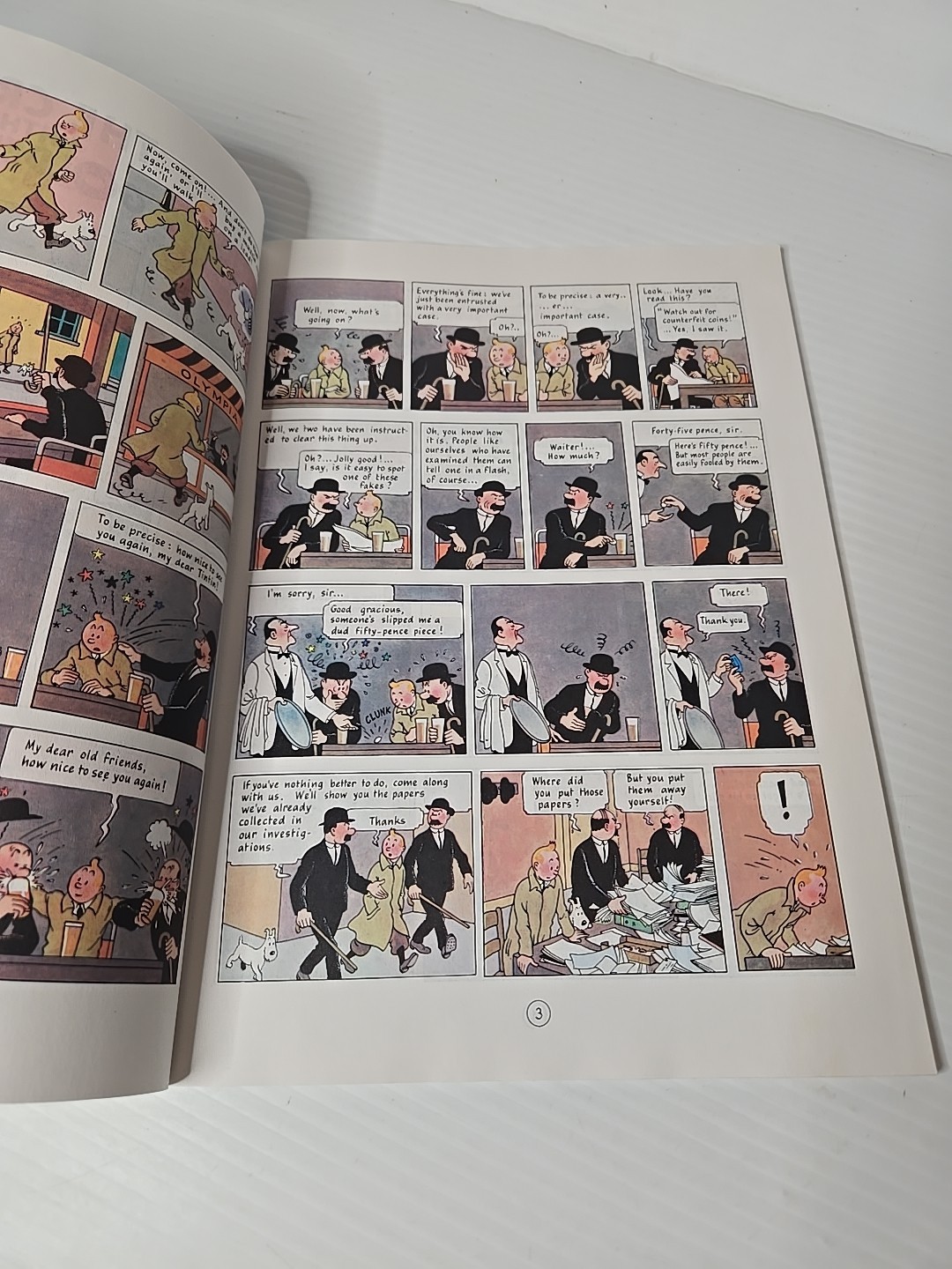 Herge The Adventures Of Tintin THE CRAB WITH THE GOLDEN CLAWS