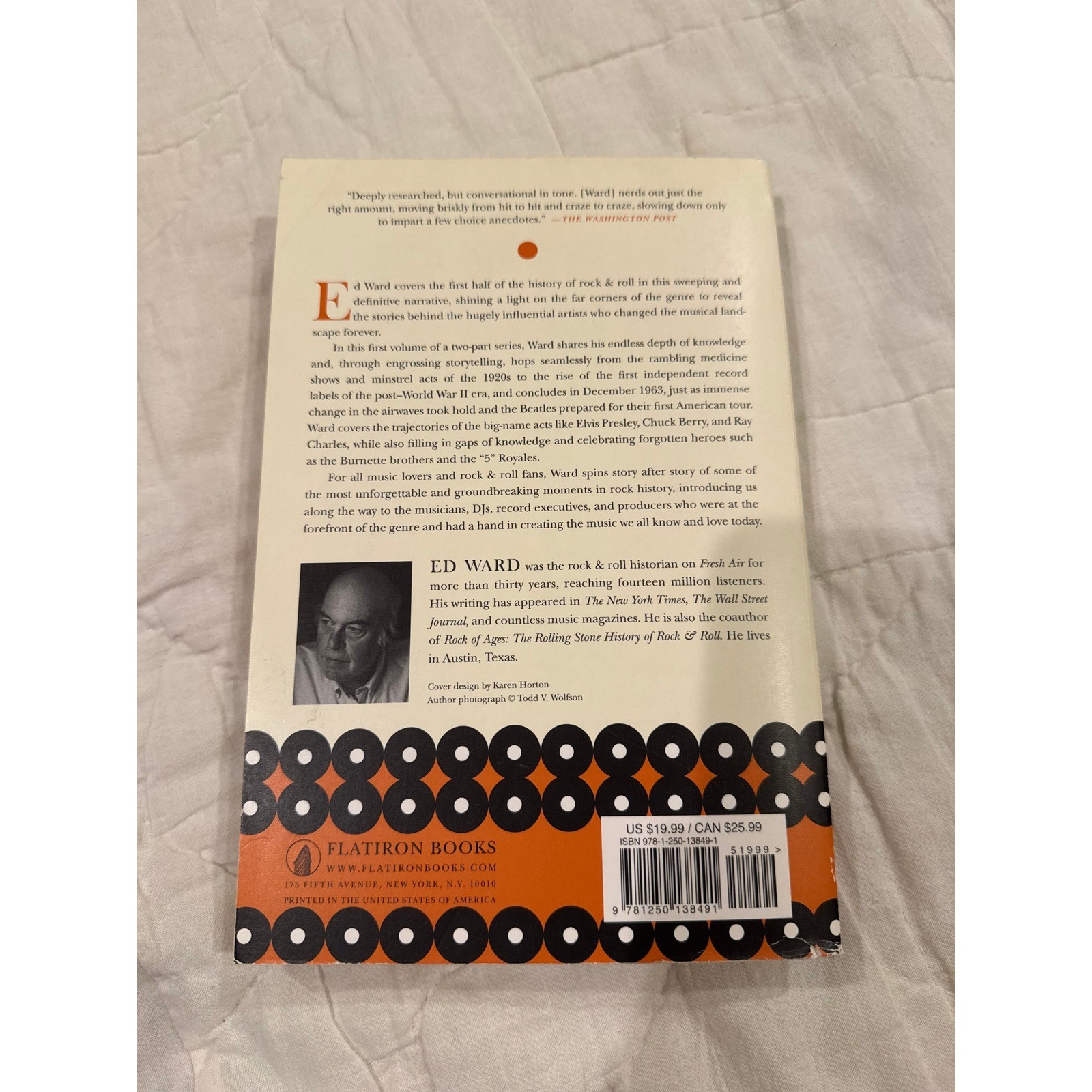 The History of Rock & Roll Volume 1 1920-1963 Ed Ward Flatiron Books Paperback