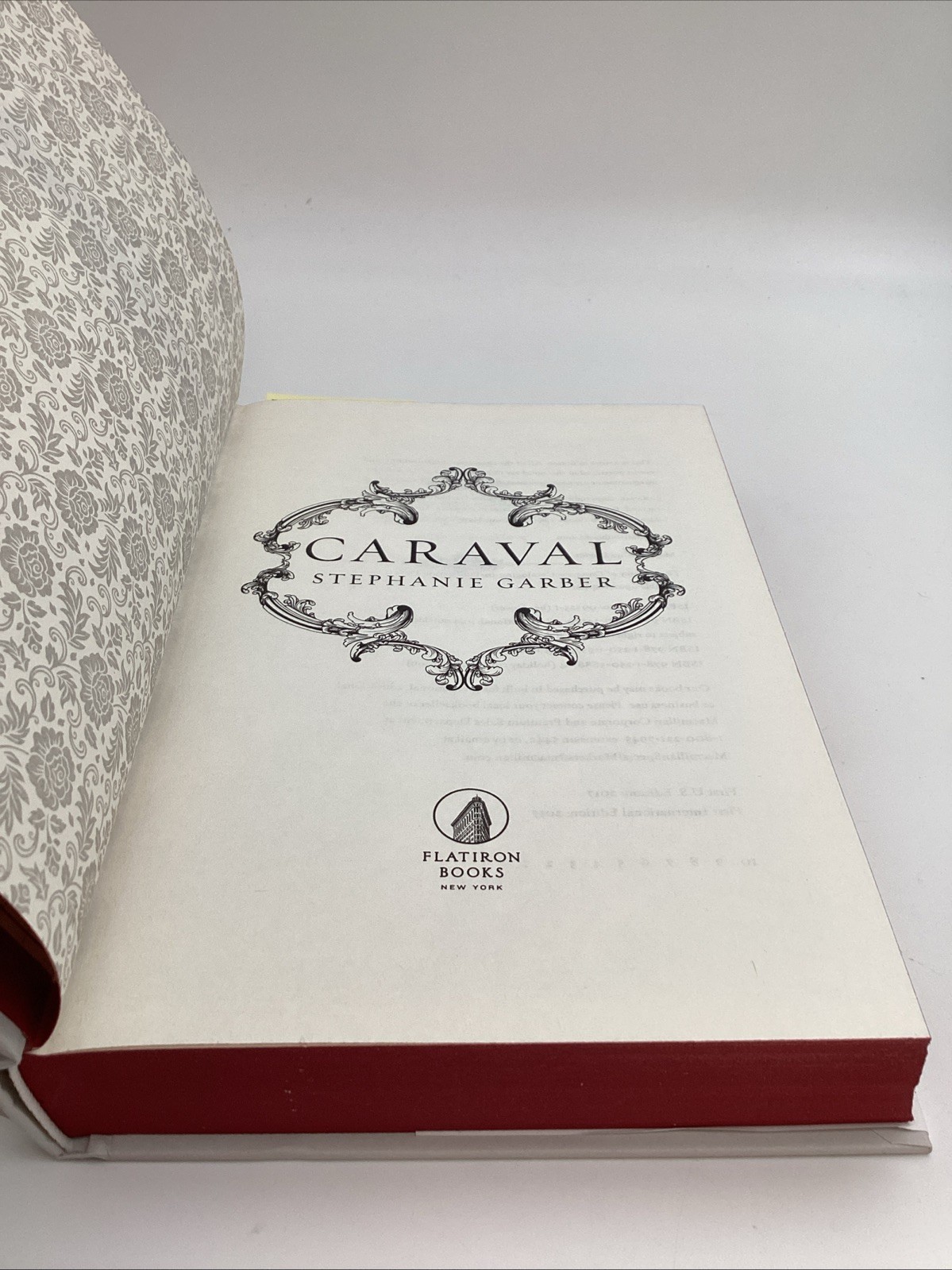 Set Of 4 Stephanie Garber Sprayed Edges Caraval Holiday Edition Flatiron Books