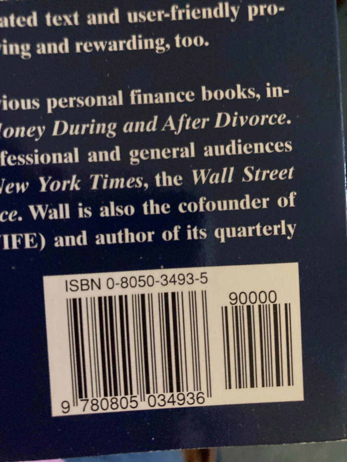 The Way to Invest by Ginita Wall Paperback 1995 176 pages 1st Ed Fine Condition
