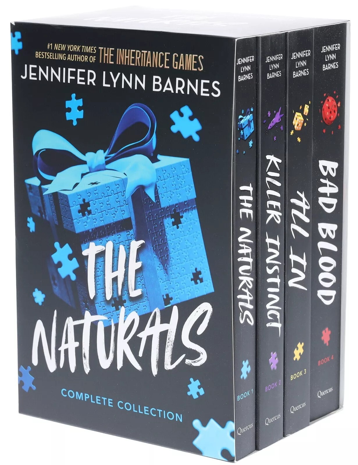 The Naturals Series 4 Books Paperback Box Set-Ages 12+ – By Jennifer Lynn Barnes