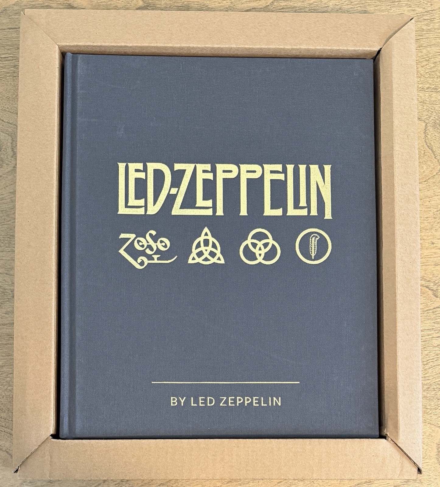 Led Zeppelin By Led Zeppelin Hardcover Book 400 Pages NOT SIGNED NO AUTOGRAPH