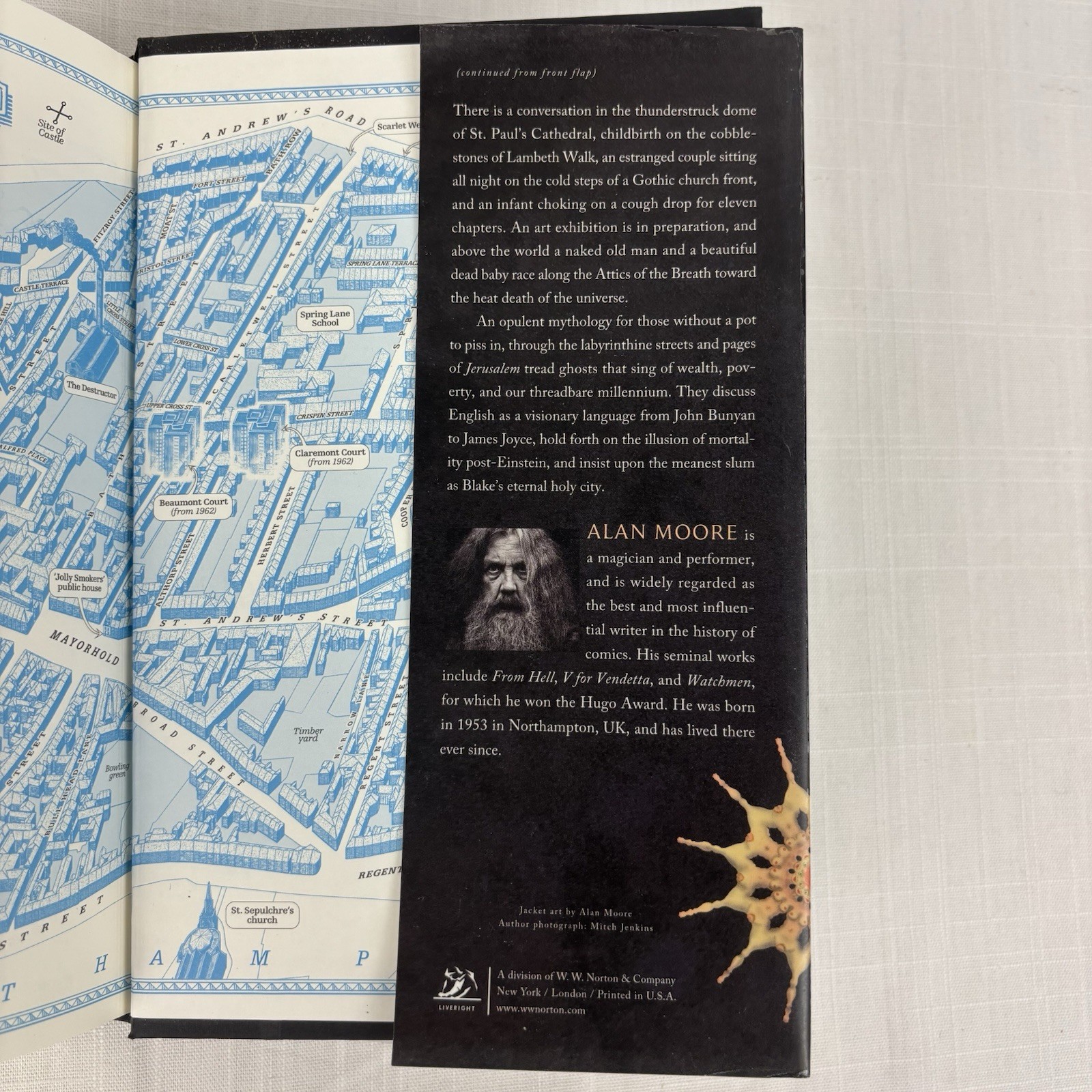 Jerusalem 1st Edition Book 1st Printing Alan Moore 2016 Hardcover Dust Jacket