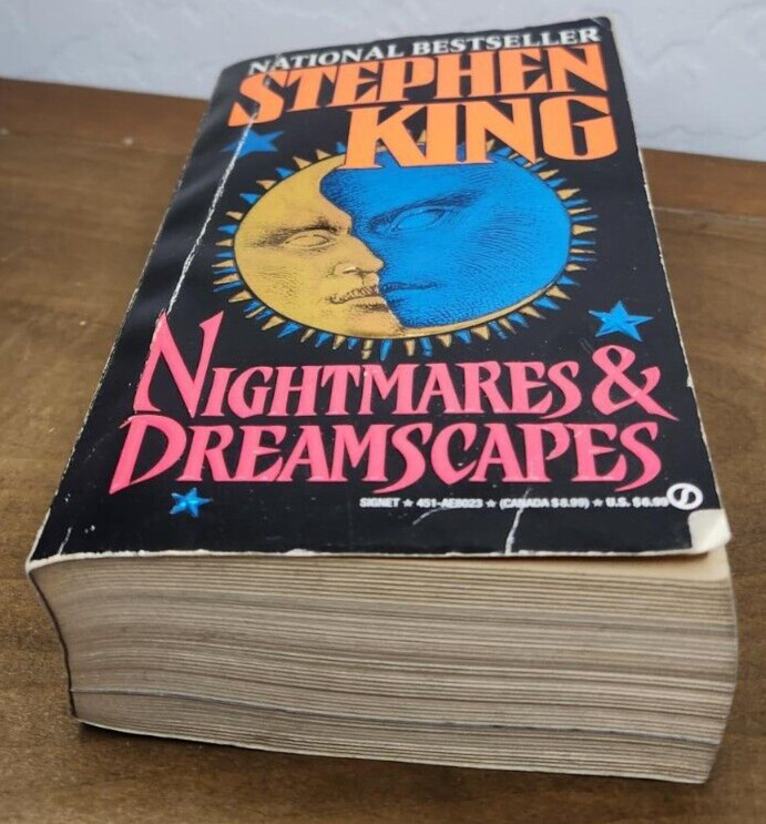 Vintage! Nightmares & Dreamscapes By Stephen King Paperback Book 1994 692 Pages