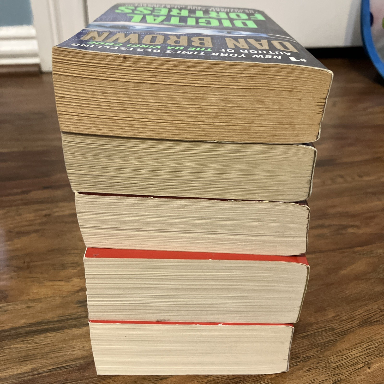 Dan Brown Paperback Books Lot of 5