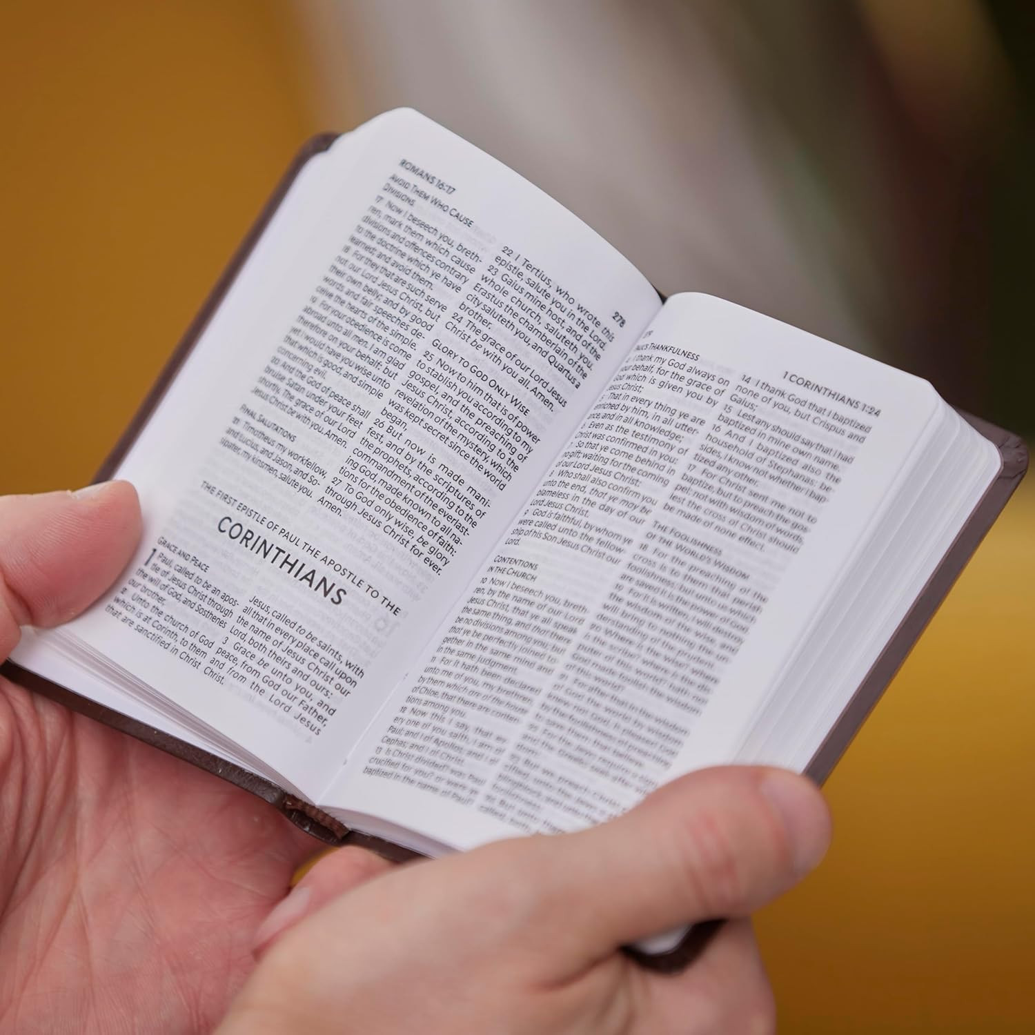Holy Bible: Pocket New Testament with Psalms and Proverbs, Black, KJV