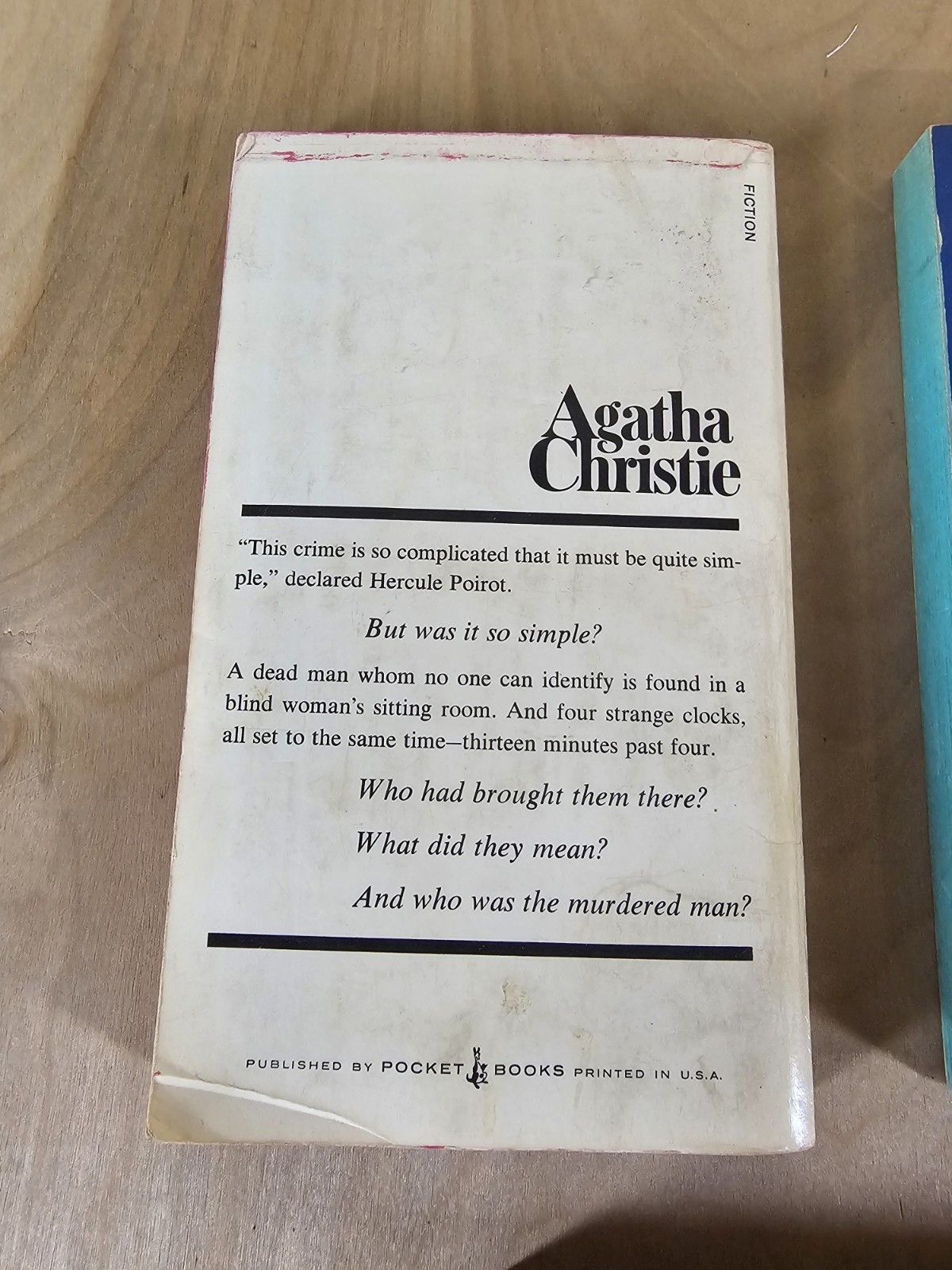 Vintage Agatha Christie Paperback Lot 5 Books
