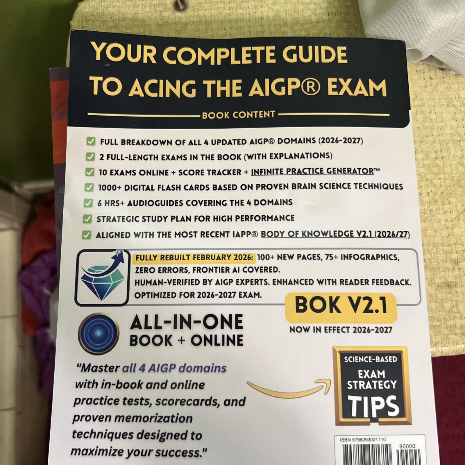 AIGP CERTIFICATION STUDY GUIDE & MASTERY SYSTEM: THE COMPLE… Dr. Aleric R. Hal