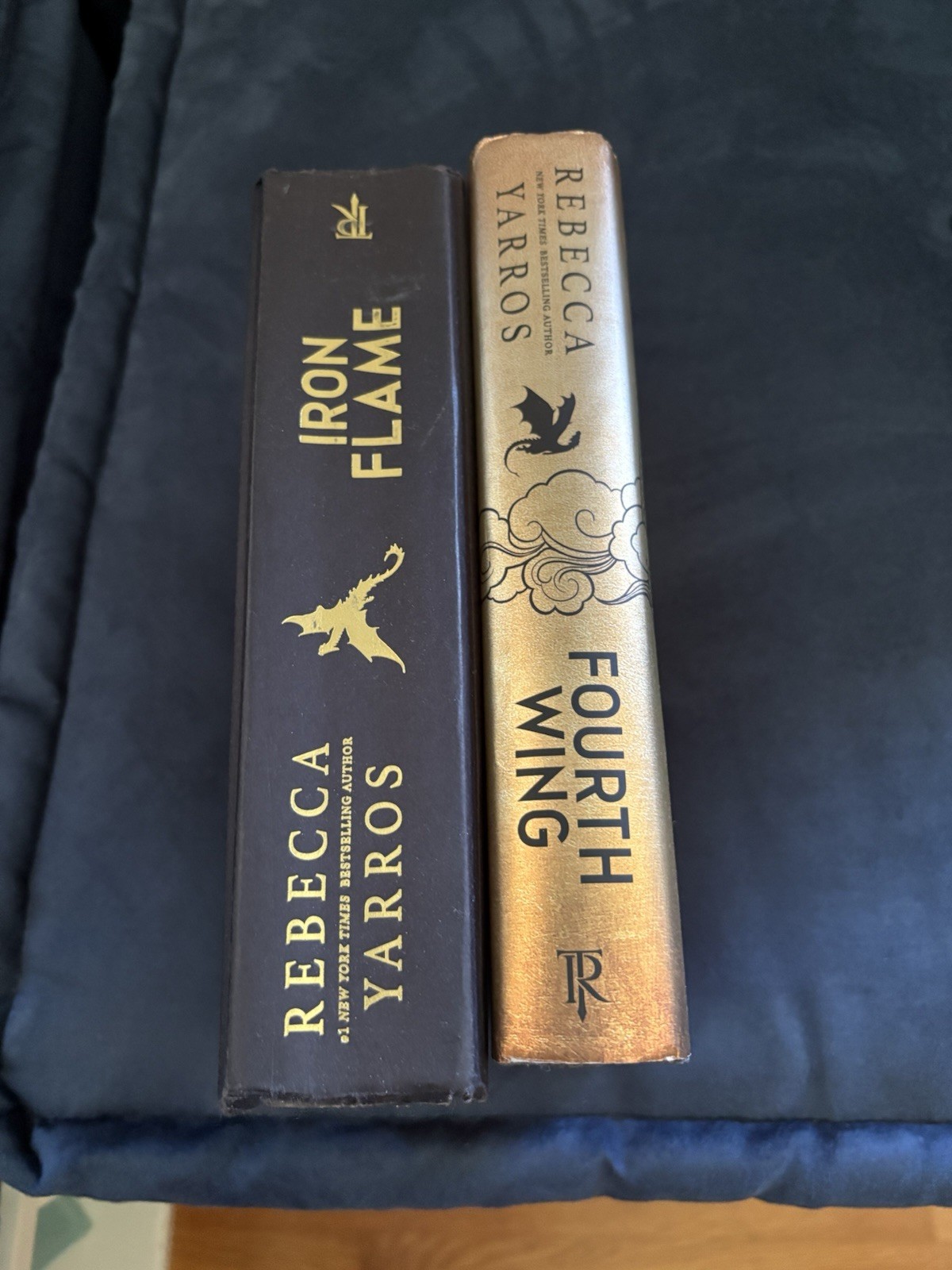 Empyrean Serise, Fourth Wing and Iron Flame. Set of 2 Books by Rebecca Yarros