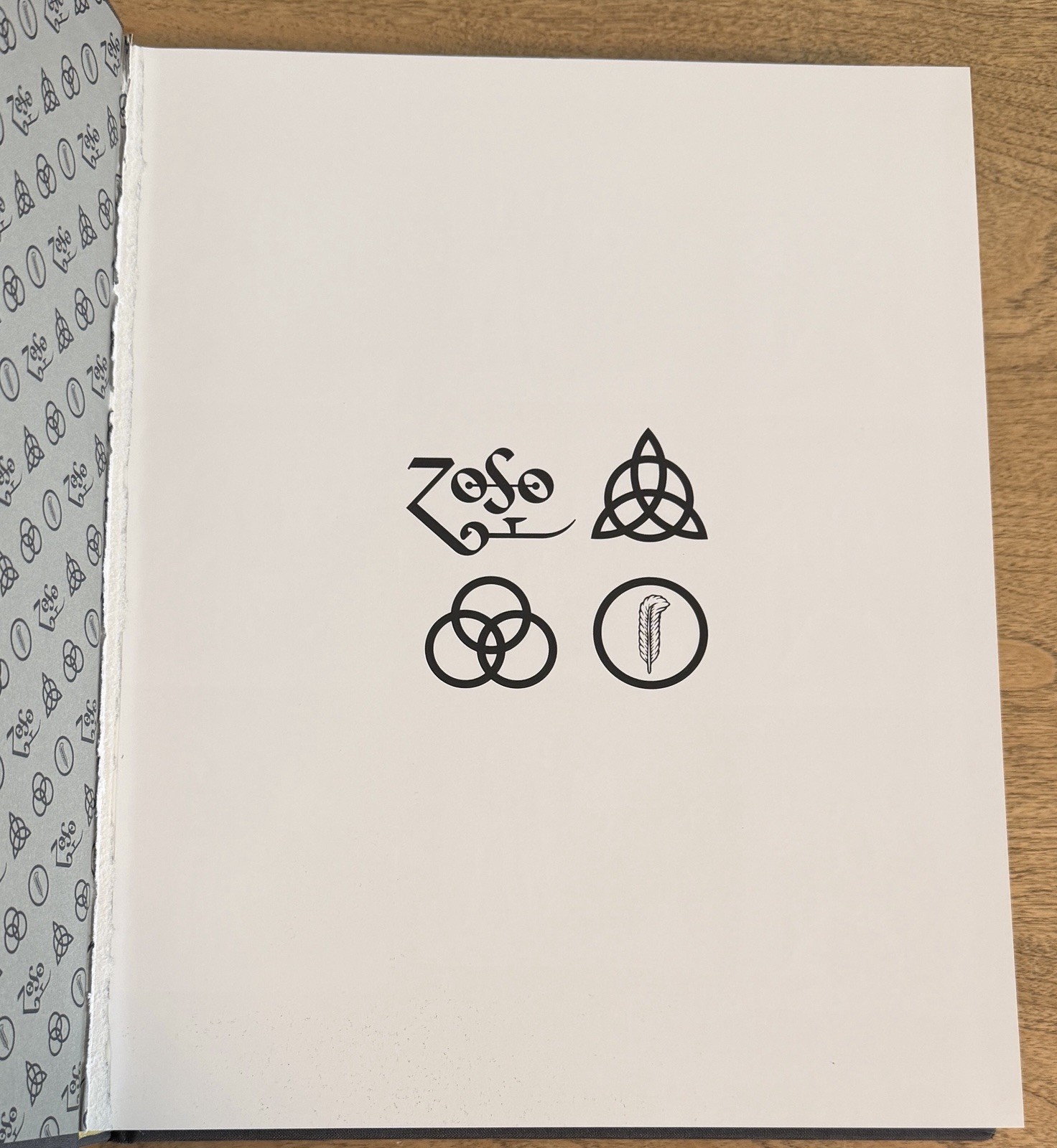 Led Zeppelin By Led Zeppelin Hardcover Book 400 Pages NOT SIGNED NO AUTOGRAPH