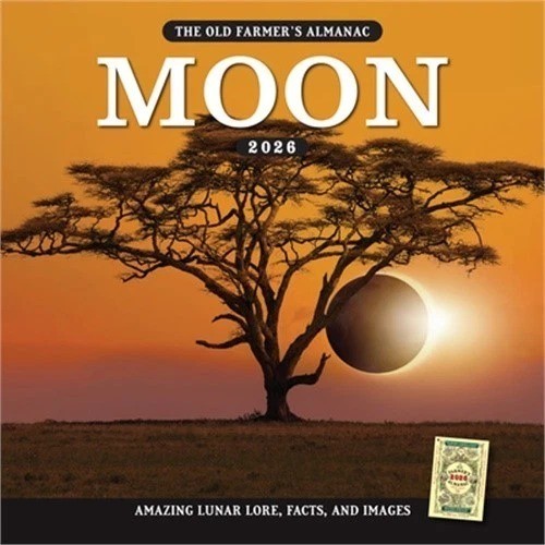 The 2026 Old Farmer’s Almanac Moon Wall Calendar (Calendar)