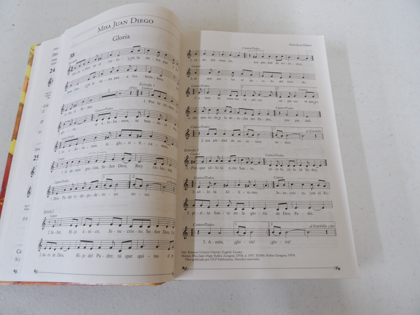 Flor Y Canto: Libro Para La Asamblea, Musica Y Letra Tapa Dura (HARDCOVER)