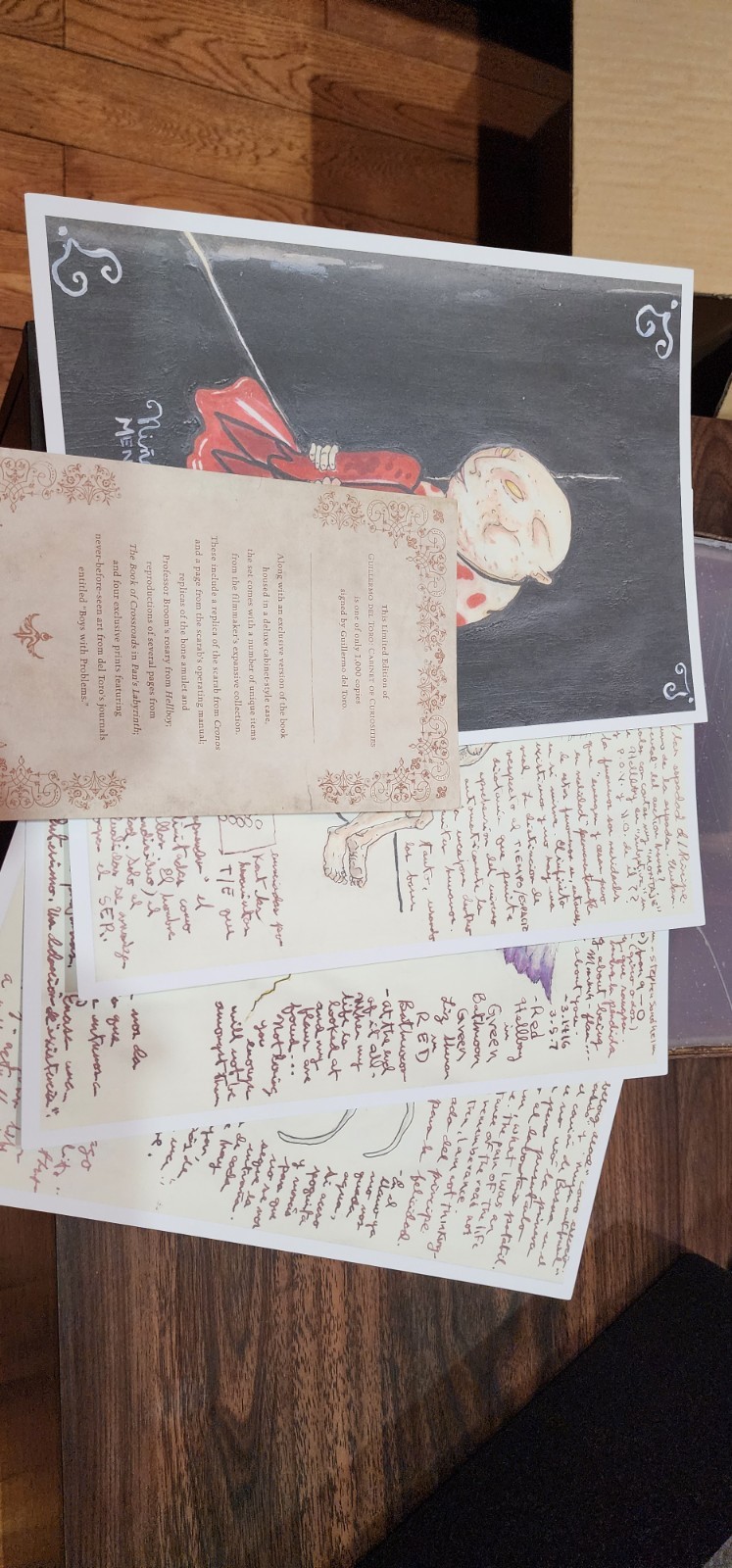 Guillermo Del Toro Cabinet Of Curiosities Limited Edition #982 Of 1000 NEW