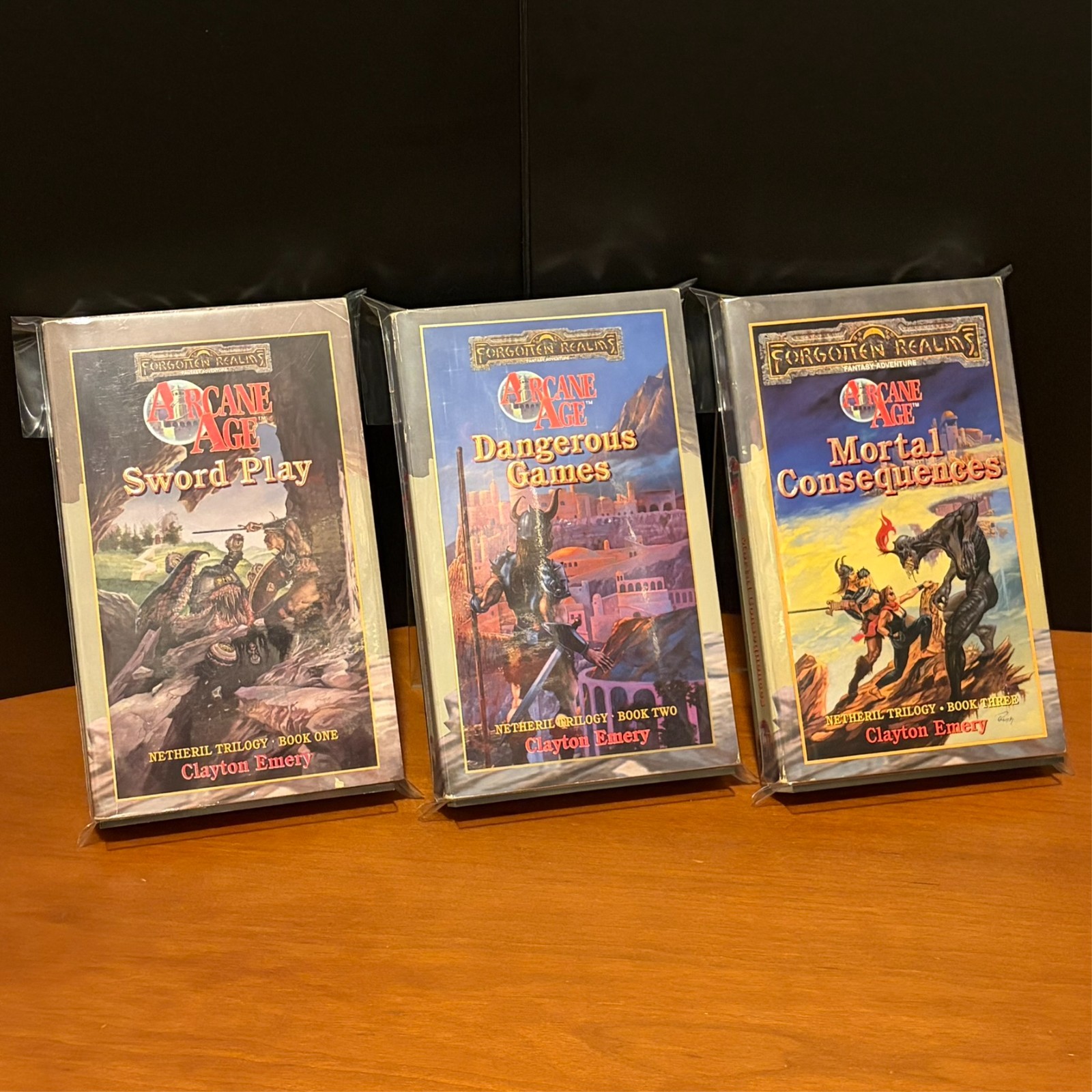 Forgotten Realms: Complete First Edition Netheril Trilogy Dungeons & Dragons Lot