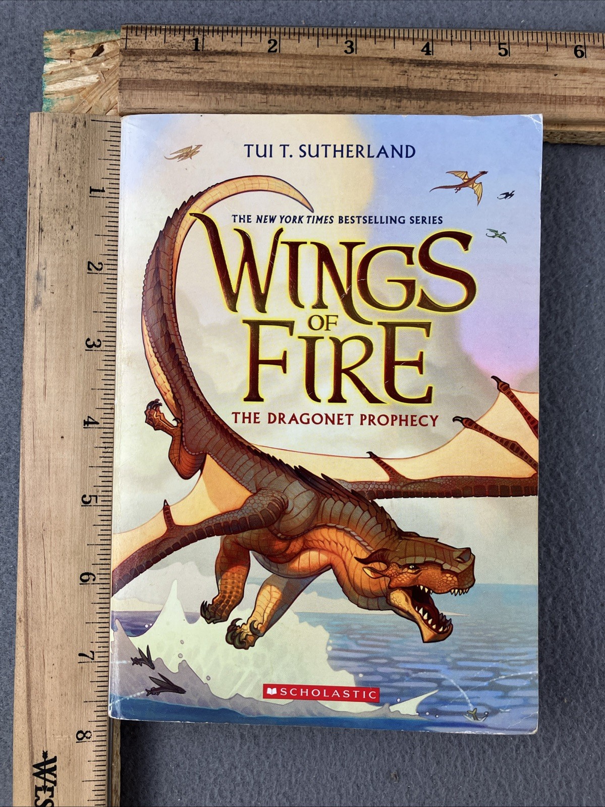 Wings of Fire – First 8 Books Collection Box Set by Tui T. Sutherland Bundle Lot