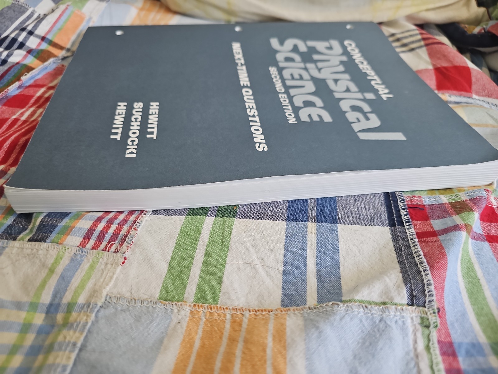 Conceptual Physics, Physical Science Next TIME questions instructors Manual