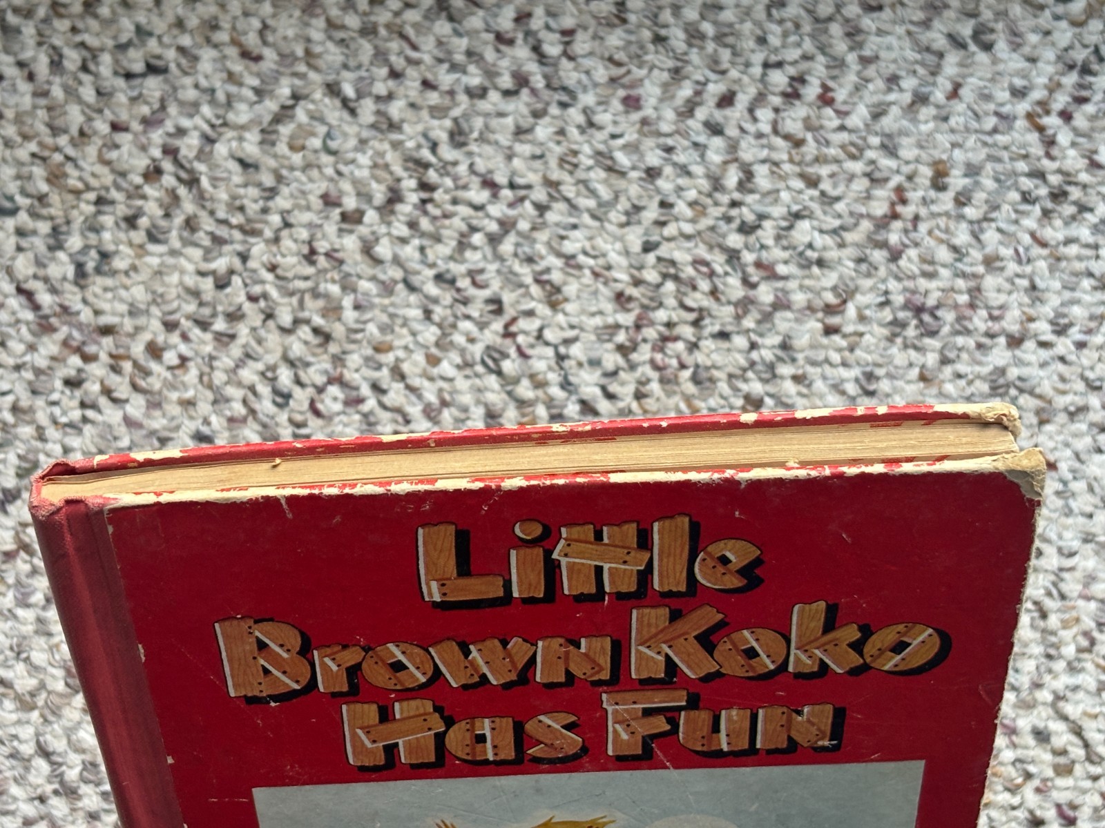 Little Brown Koko (1940) & Little Brown Koko Has Fun (1945) Hardcover Books