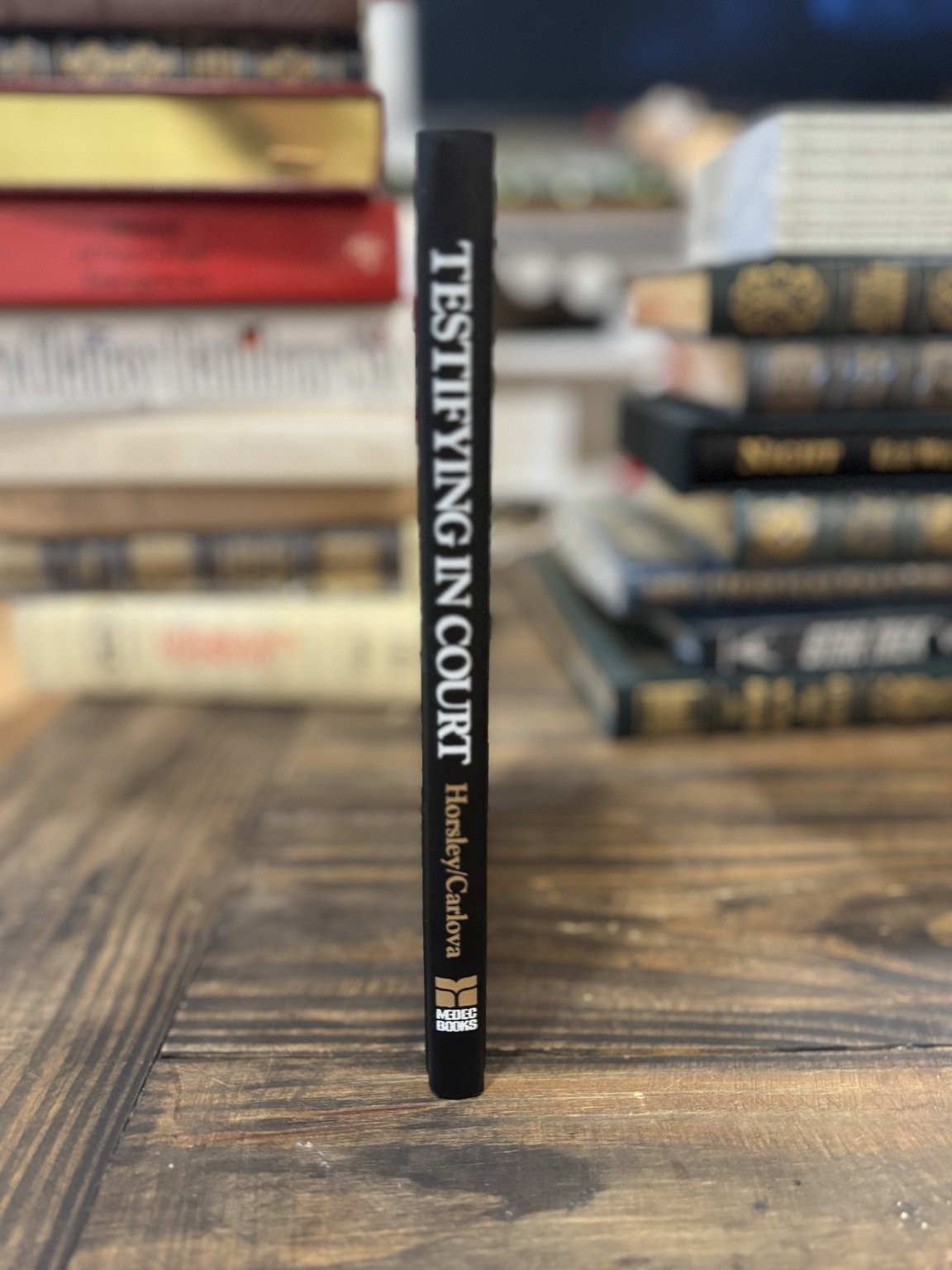 Testifying in Court Jack E. Horsley 1983 2nd Edition Legal Medec Books